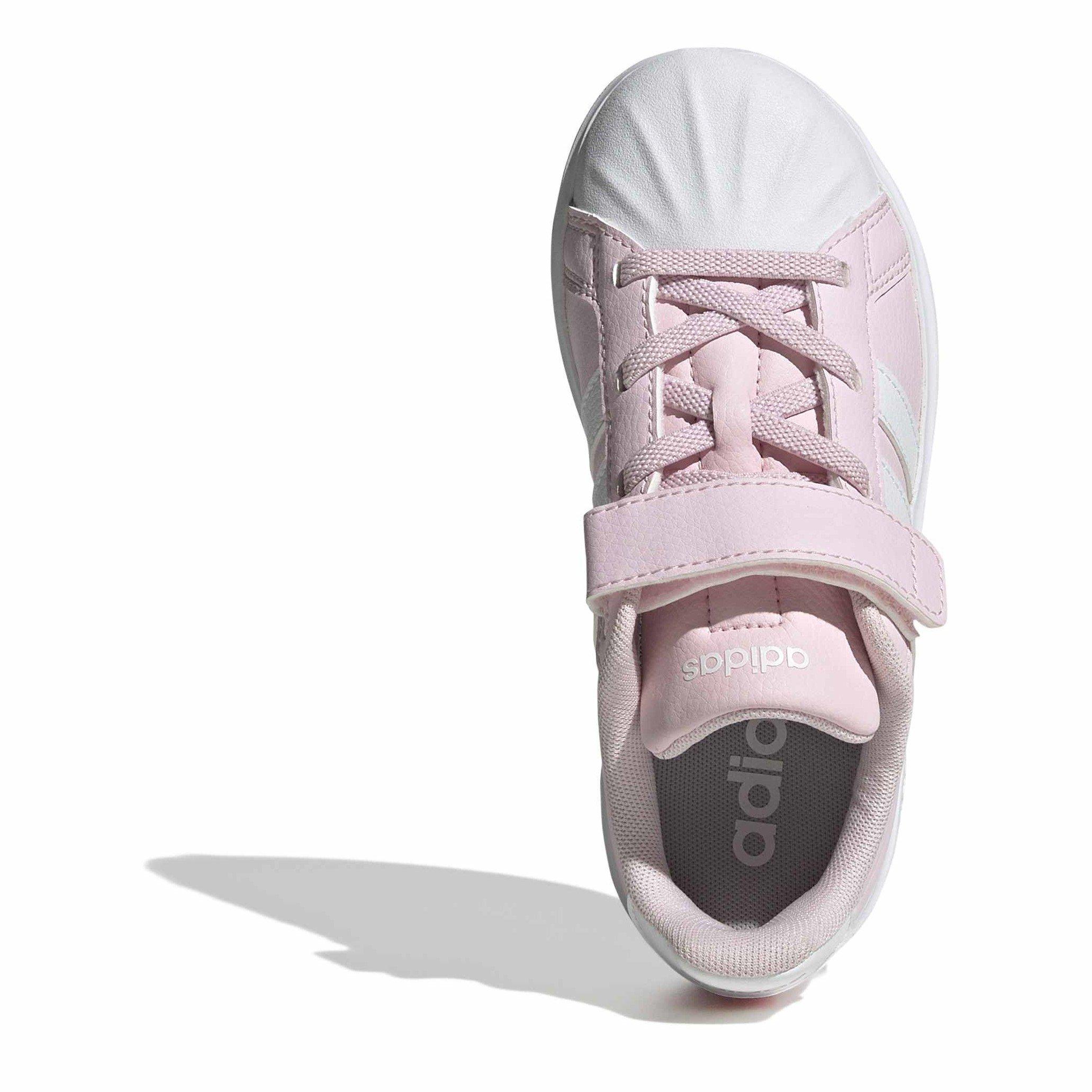 Pink/White/Grey - adidas - Streettalk Childrens Shoes - 5