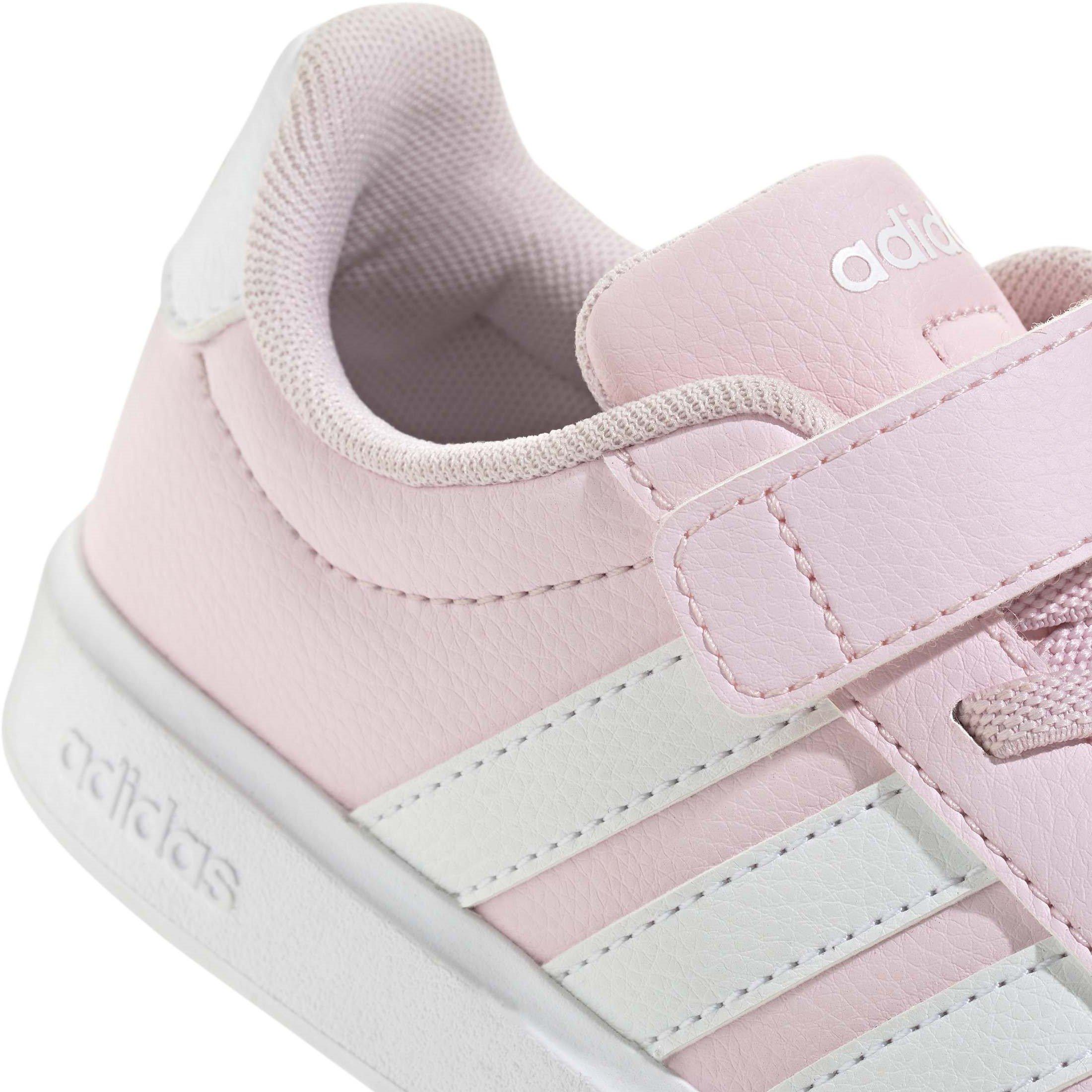 Pink/White/Grey - adidas - Streettalk Childrens Shoes - 7