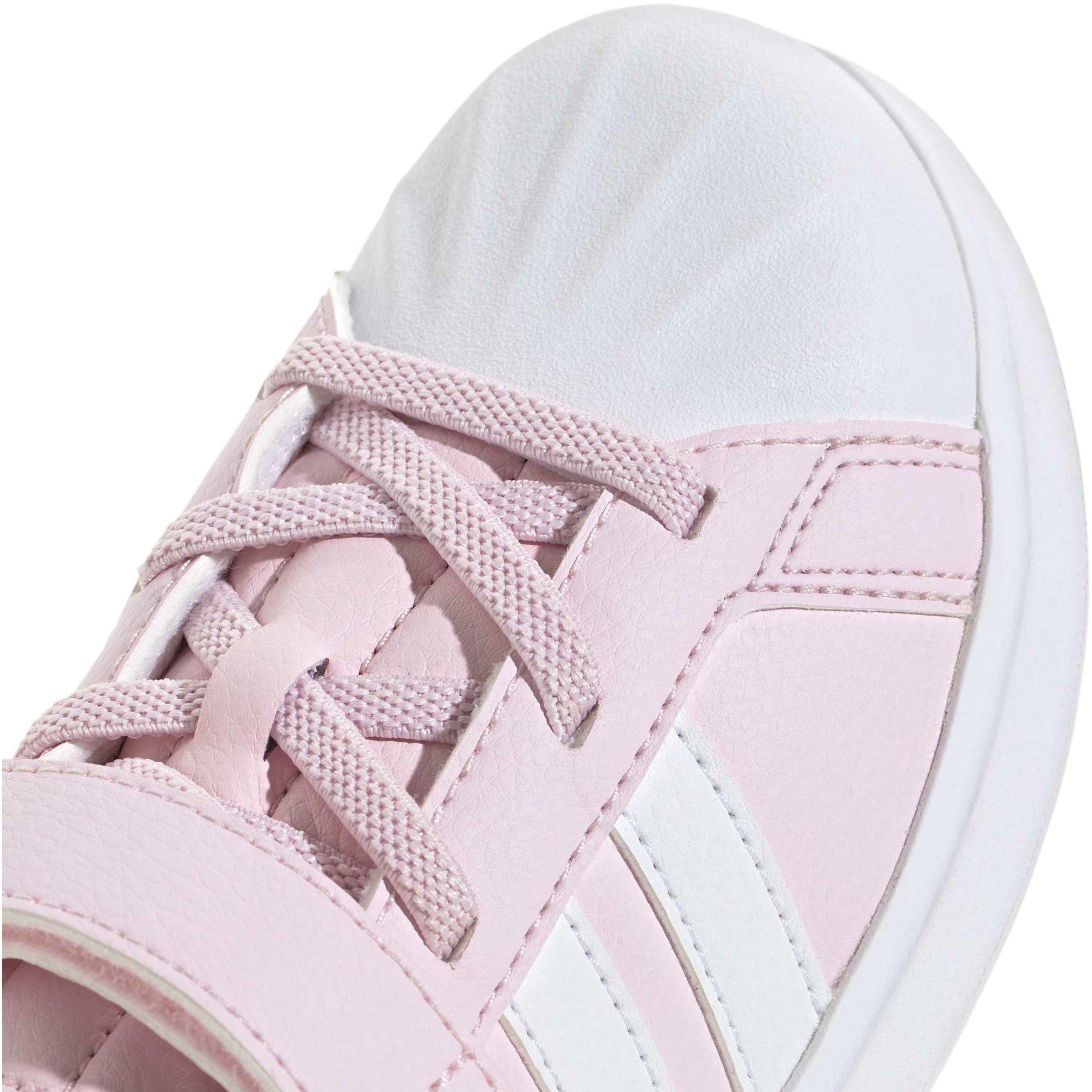 Pink/White/Grey - adidas - Streettalk Childrens Shoes - 8