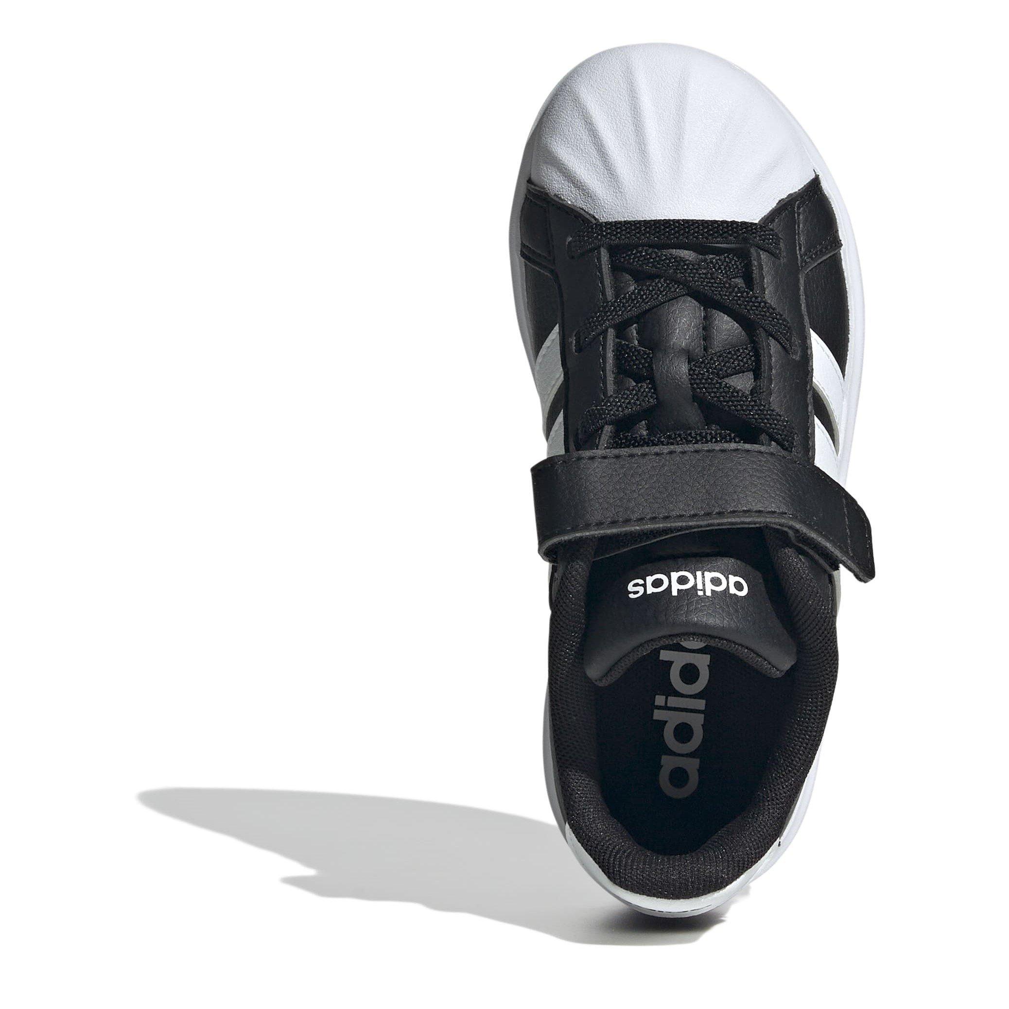 CBlack/White - adidas - Streettalk Childrens Shoes - 5