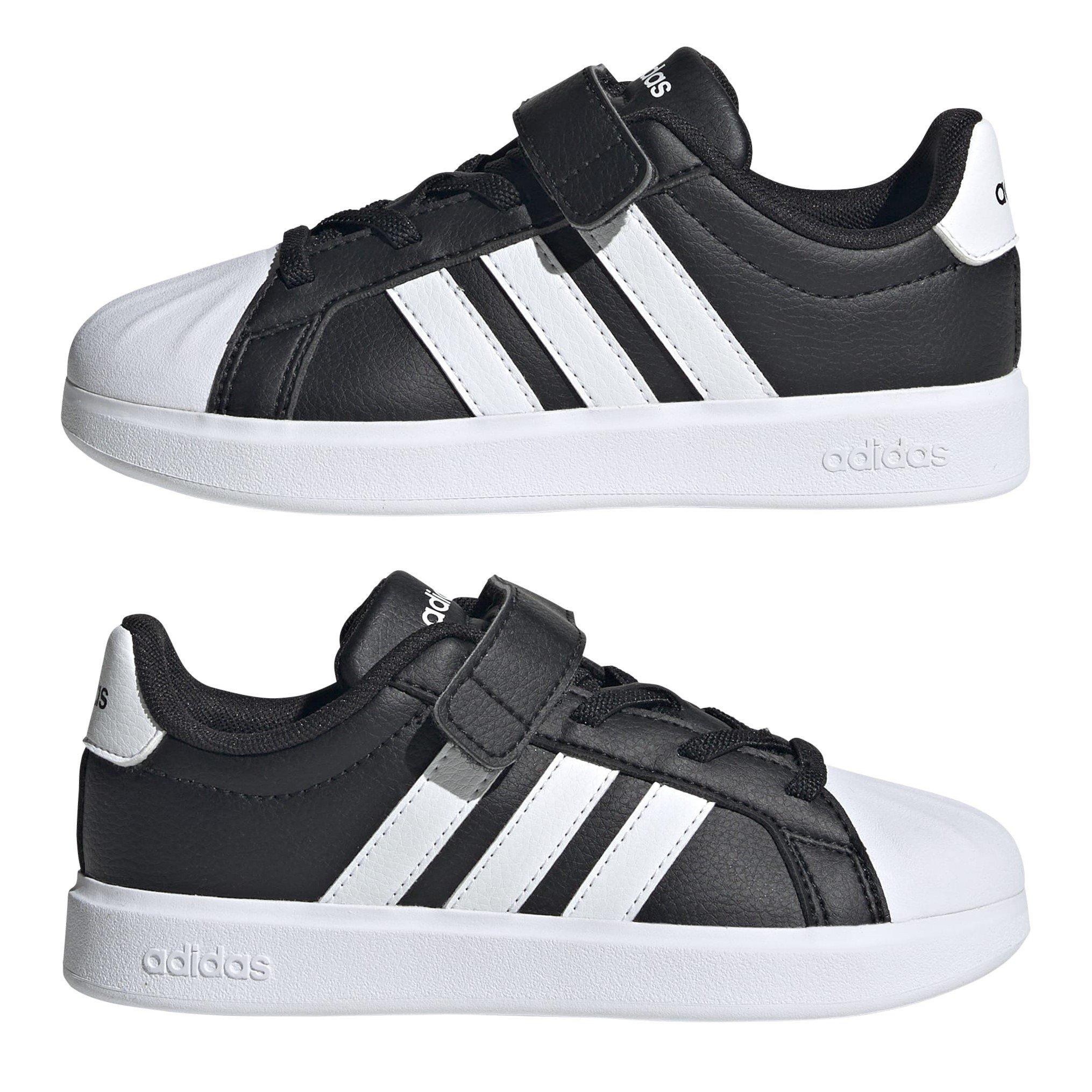 CBlack/White - adidas - Streettalk Childrens Shoes - 9