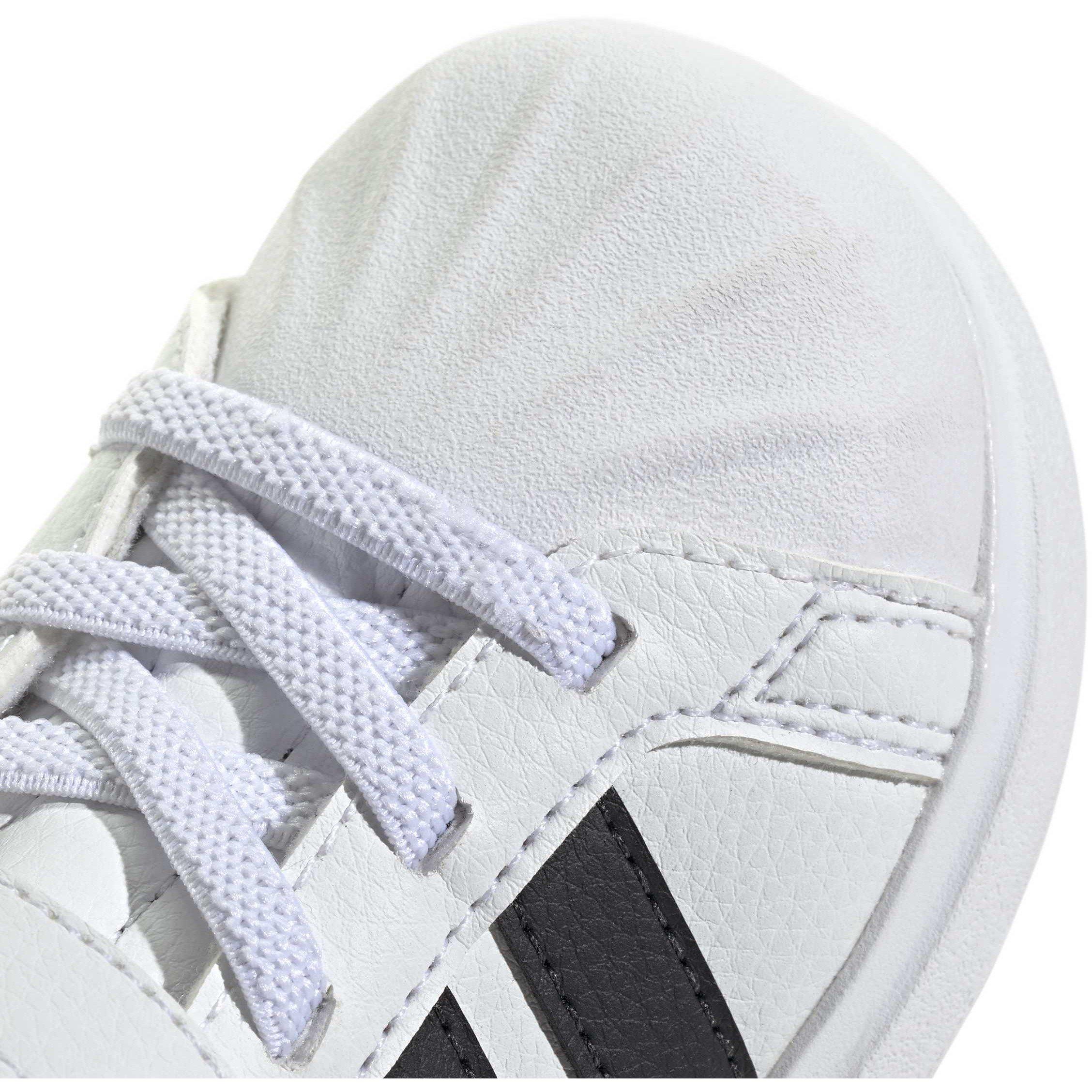 White/Black/blk - adidas - Streettalk EL Infant Runners - 7