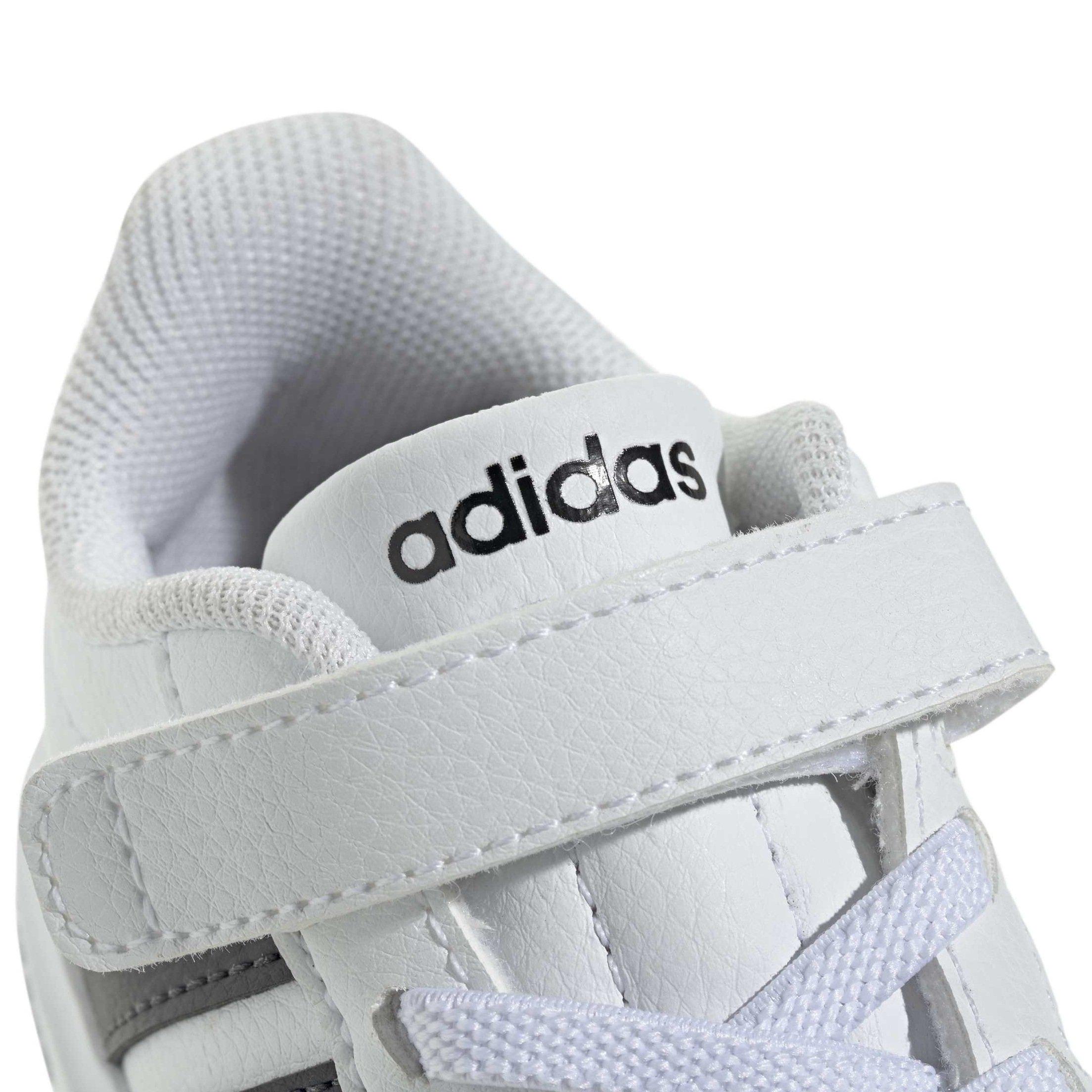 White/Black/blk - adidas - Streettalk EL Infant Runners - 8