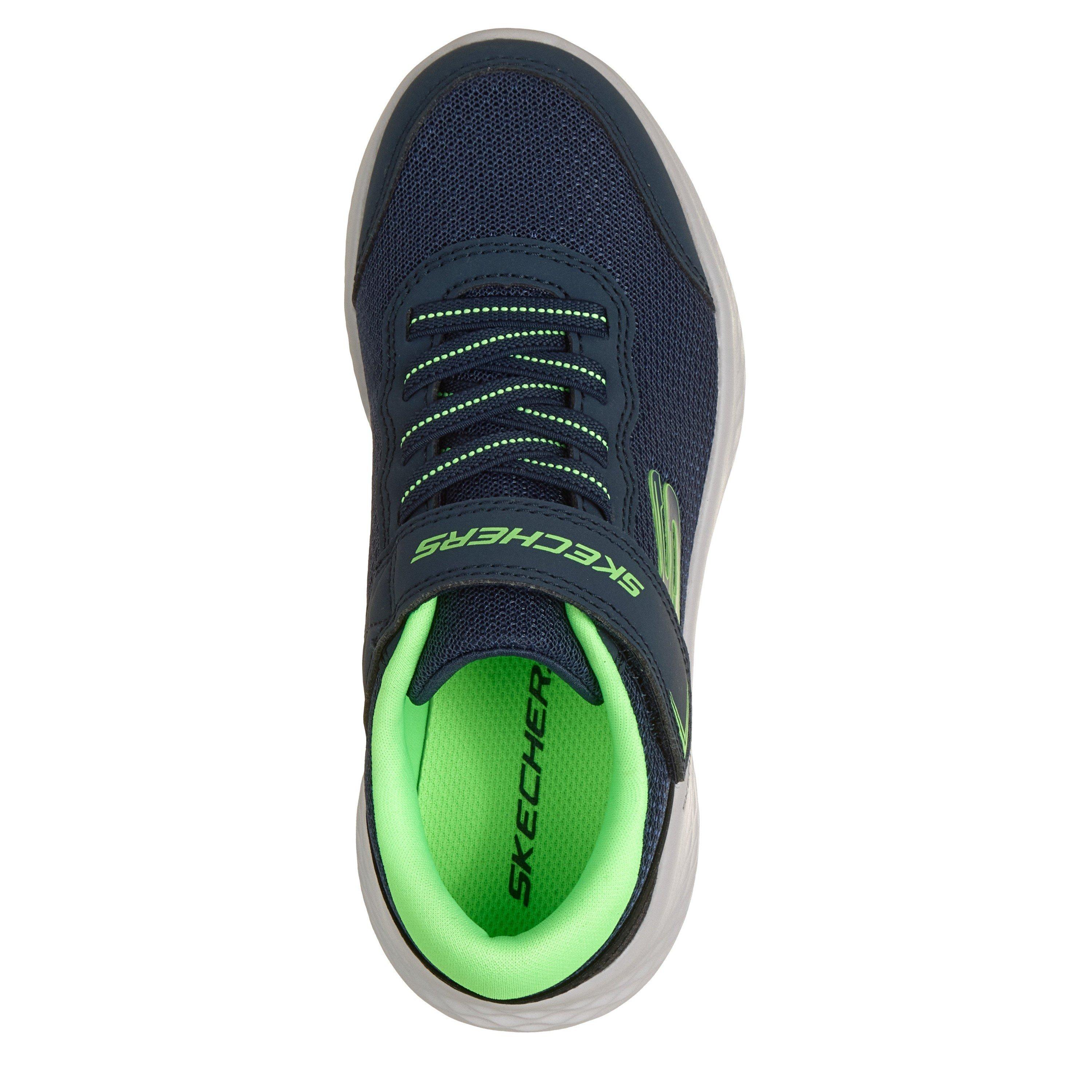 NAVY/LIME - Skechers - Kids' Lite Pro Runners - 4