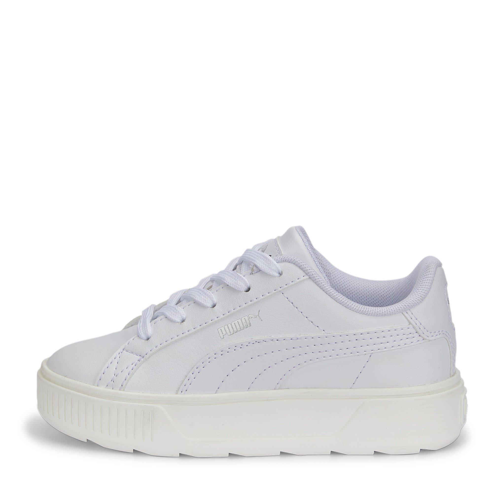 White/White - Puma - Karmen Low Trainers Girls - 2