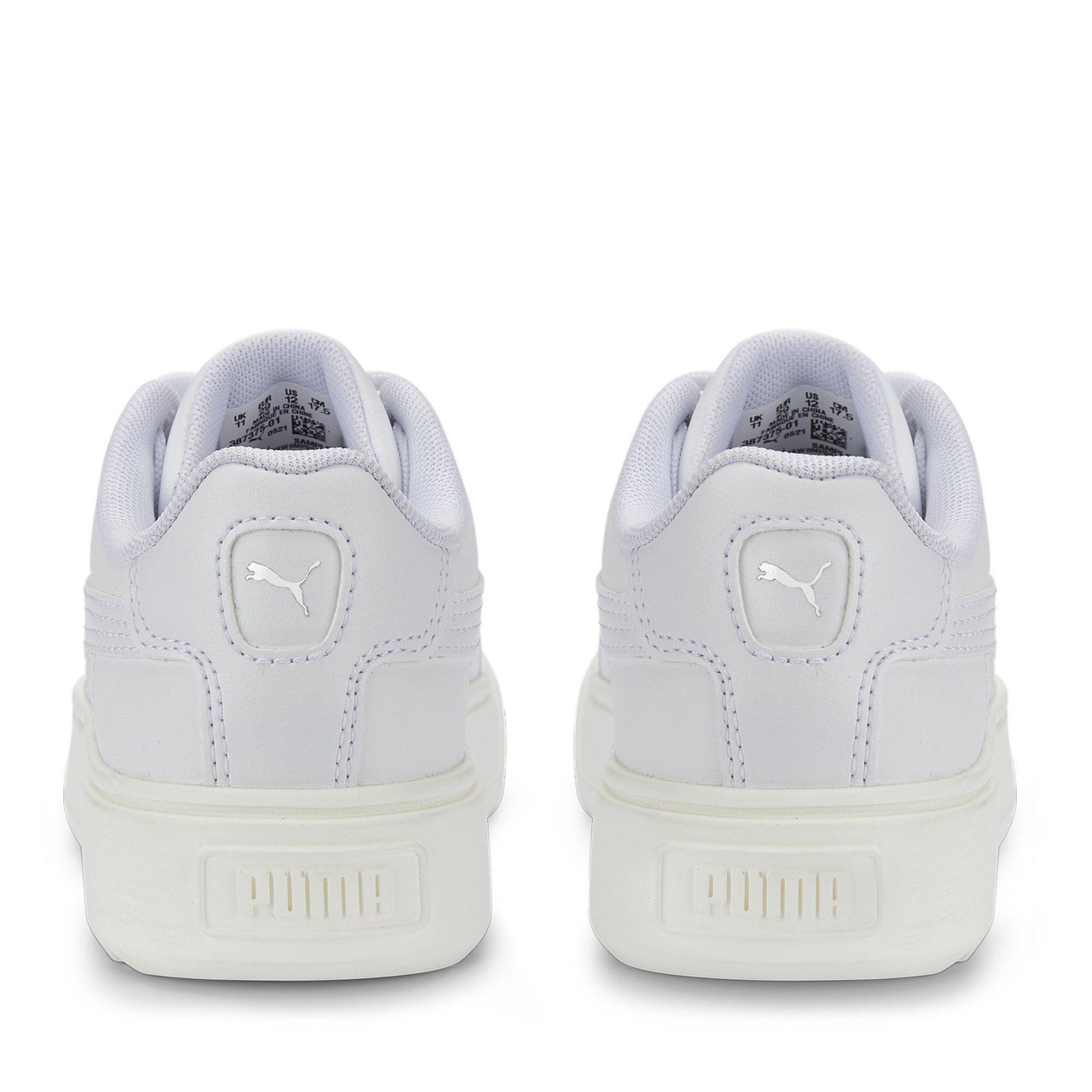 White/White - Puma - Karmen Low Trainers Girls - 5