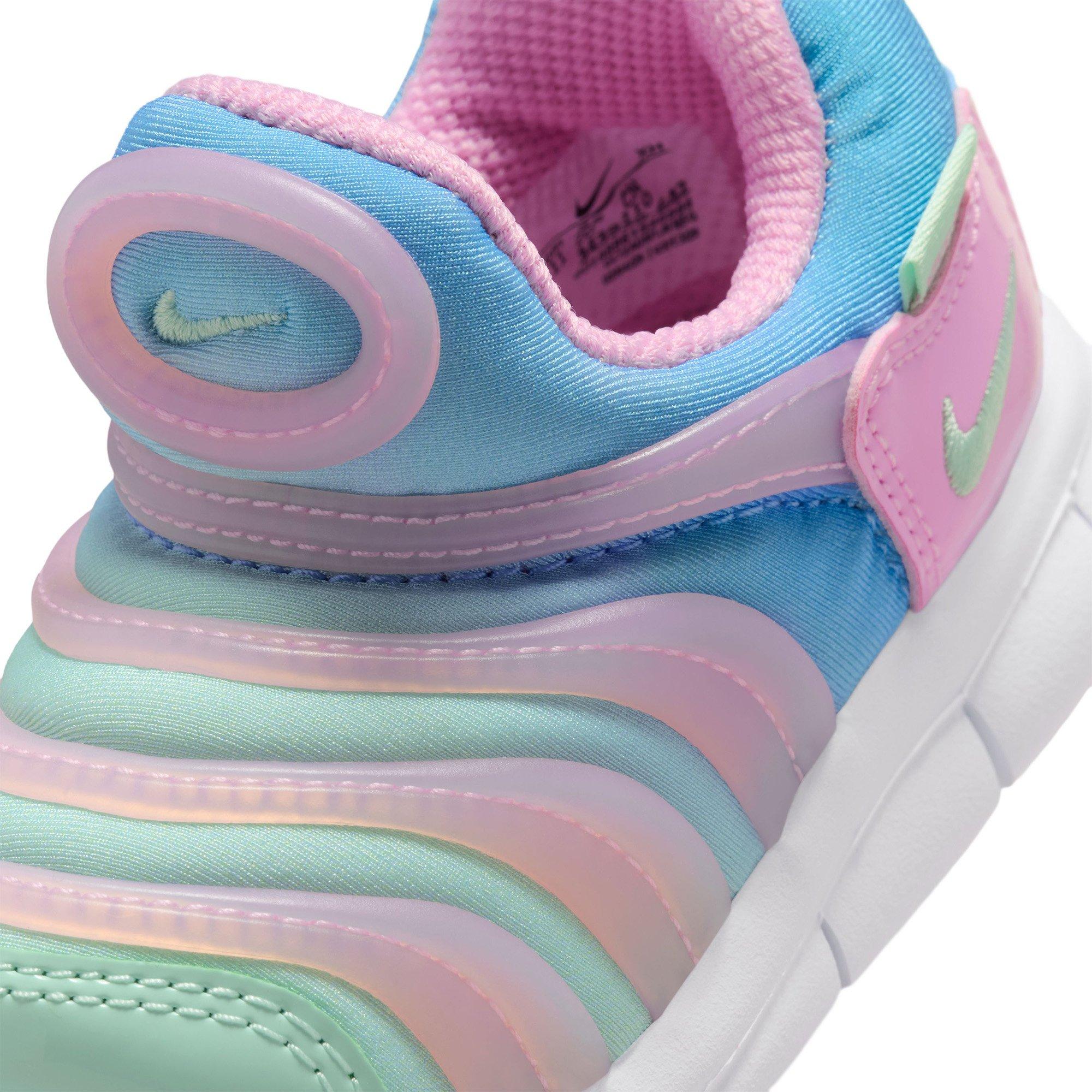 Pink/Grn-White - Nike - Dynamo Free Infant Shoes - 6