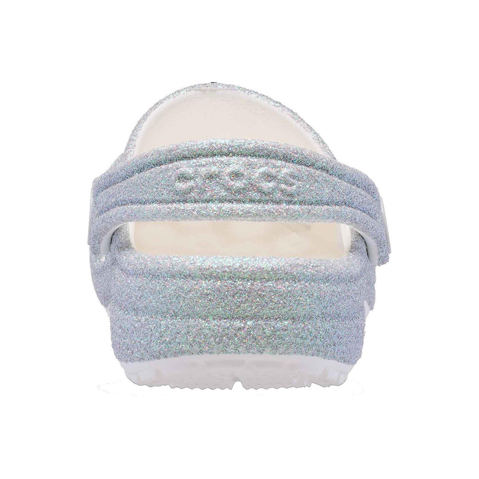 Weiß - Crocs - Kids' Classic Glitter Clogs - 3