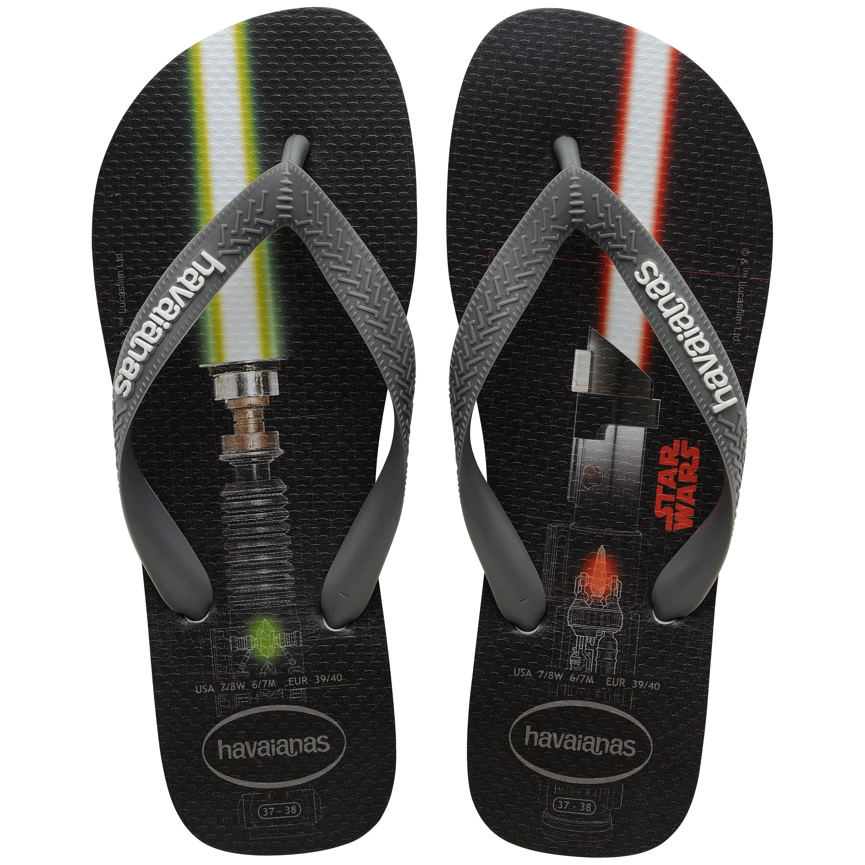 Ice Grey - Havaianas - Hav. Star Wars Black/Pop Yellow 33/ Flip Flops Girls - 3