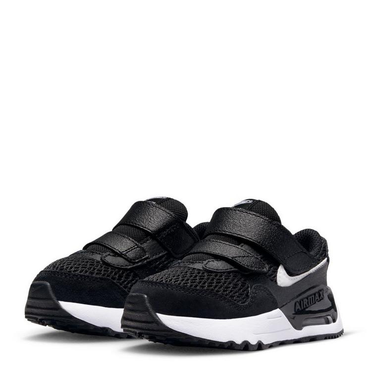 Noir/Blanc - Nike - Air Max System Baby Sneakers - 3
