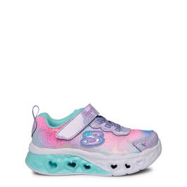 Skechers Skechers Flutter Heart Lights-Simply L Light Up Trainers Girls