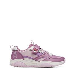 Clarks Grip Pearl Trainers Girls