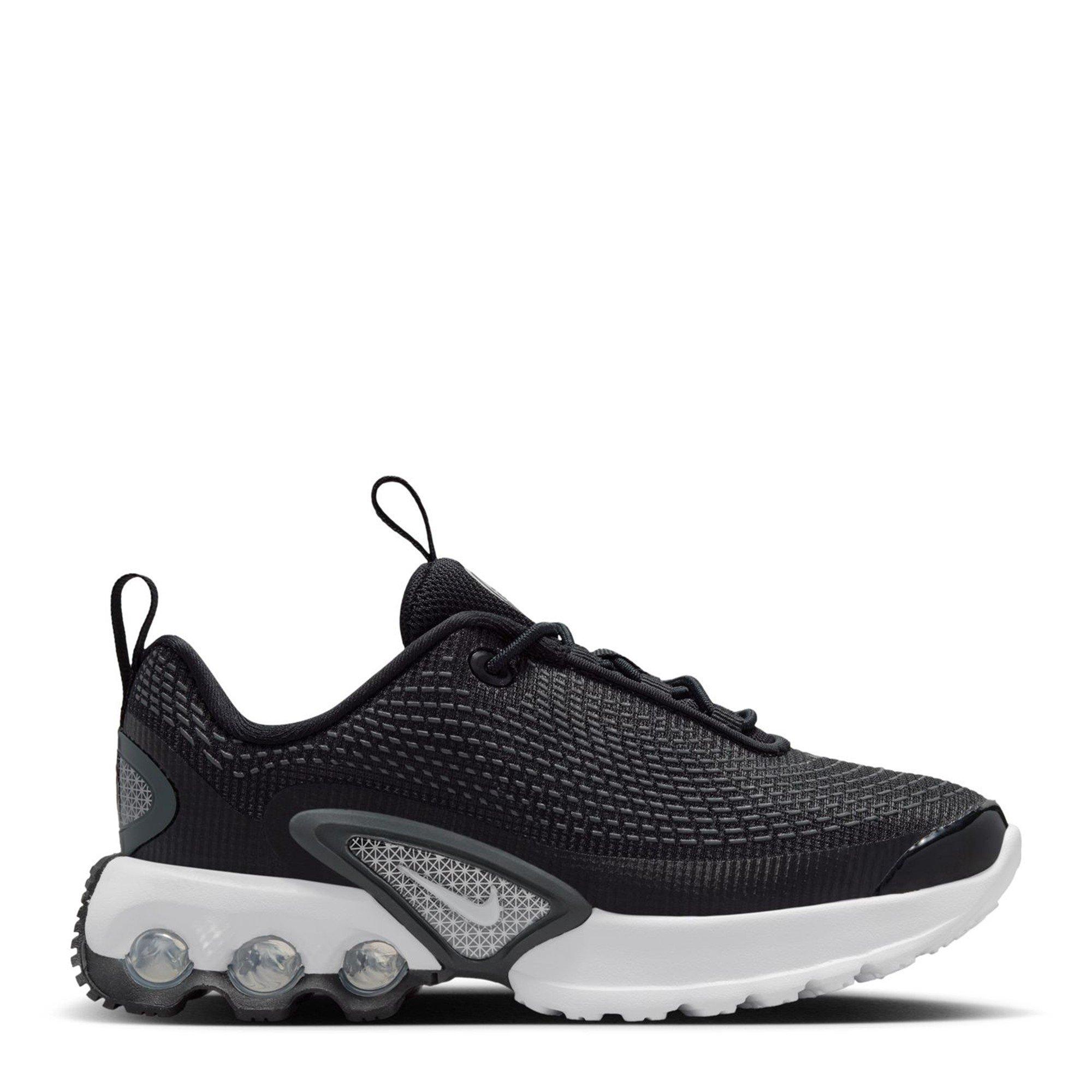 Nike Boys Kids' Air Max Dn Trainers - Black/White - C12 (30)