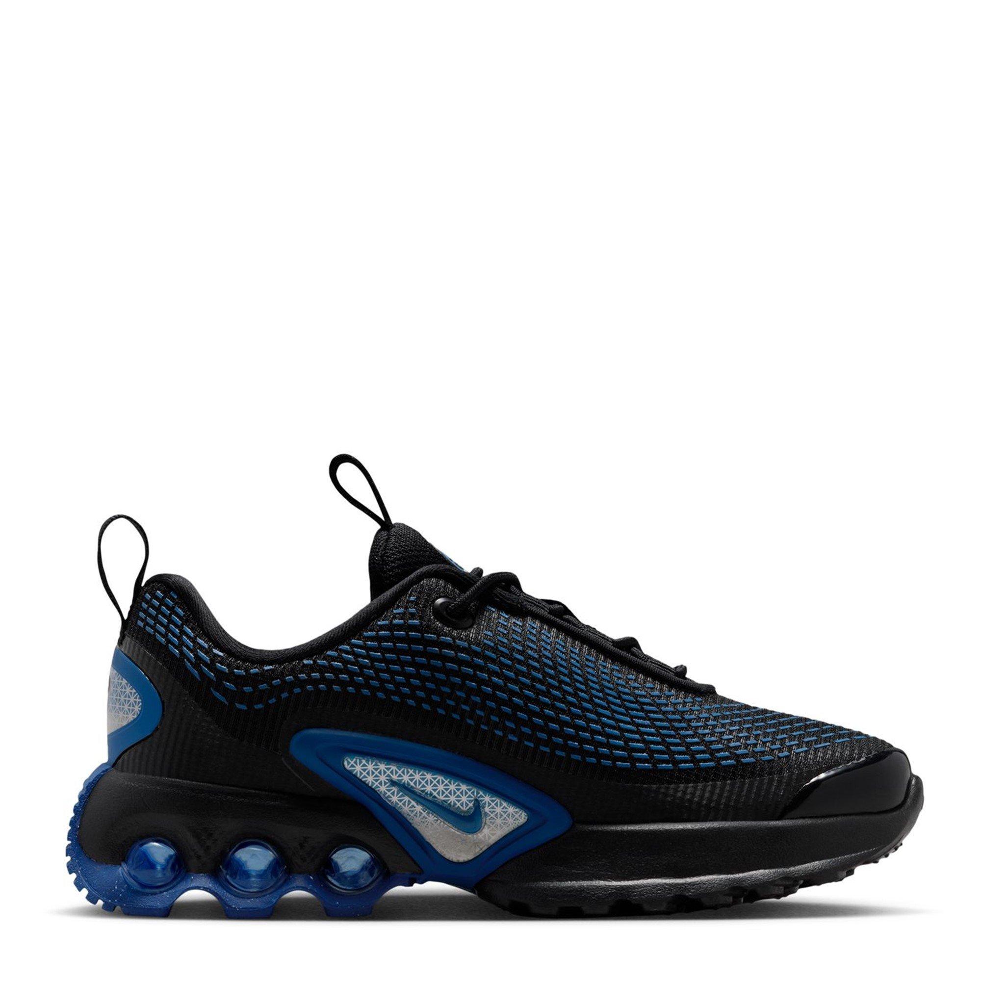 Nike Boys Kids' Air Max Dn Trainers - Black/Blue - C12 (30)