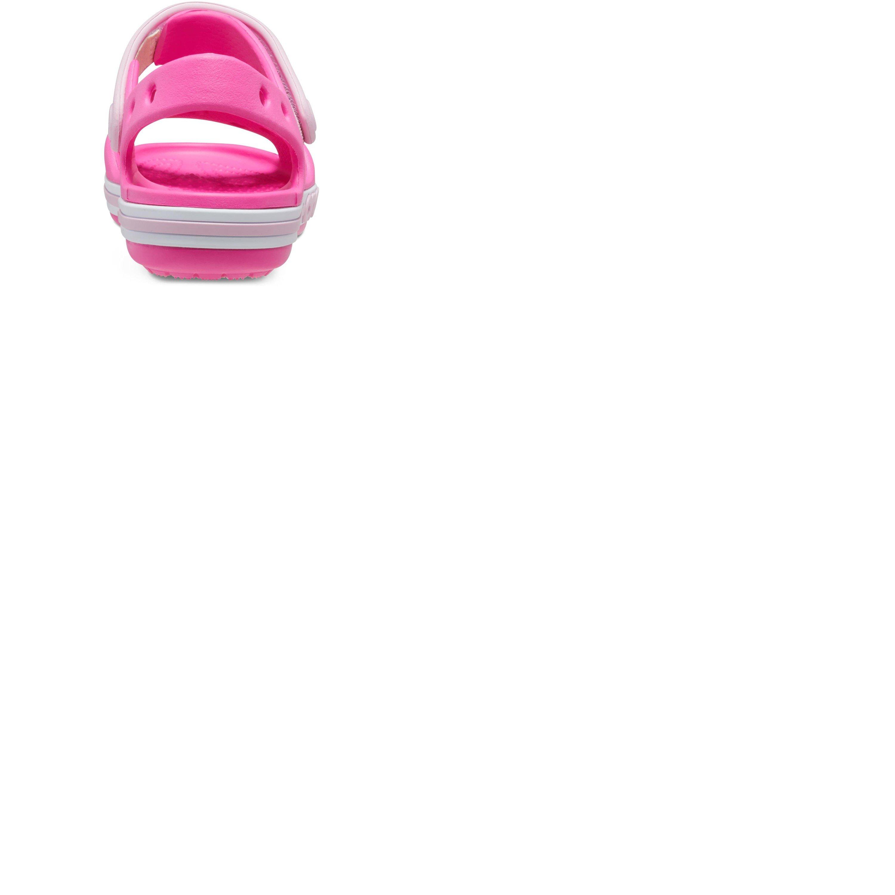 Electric Pink - Crocs - Unisex Kids' Bayaband Clogs - 6