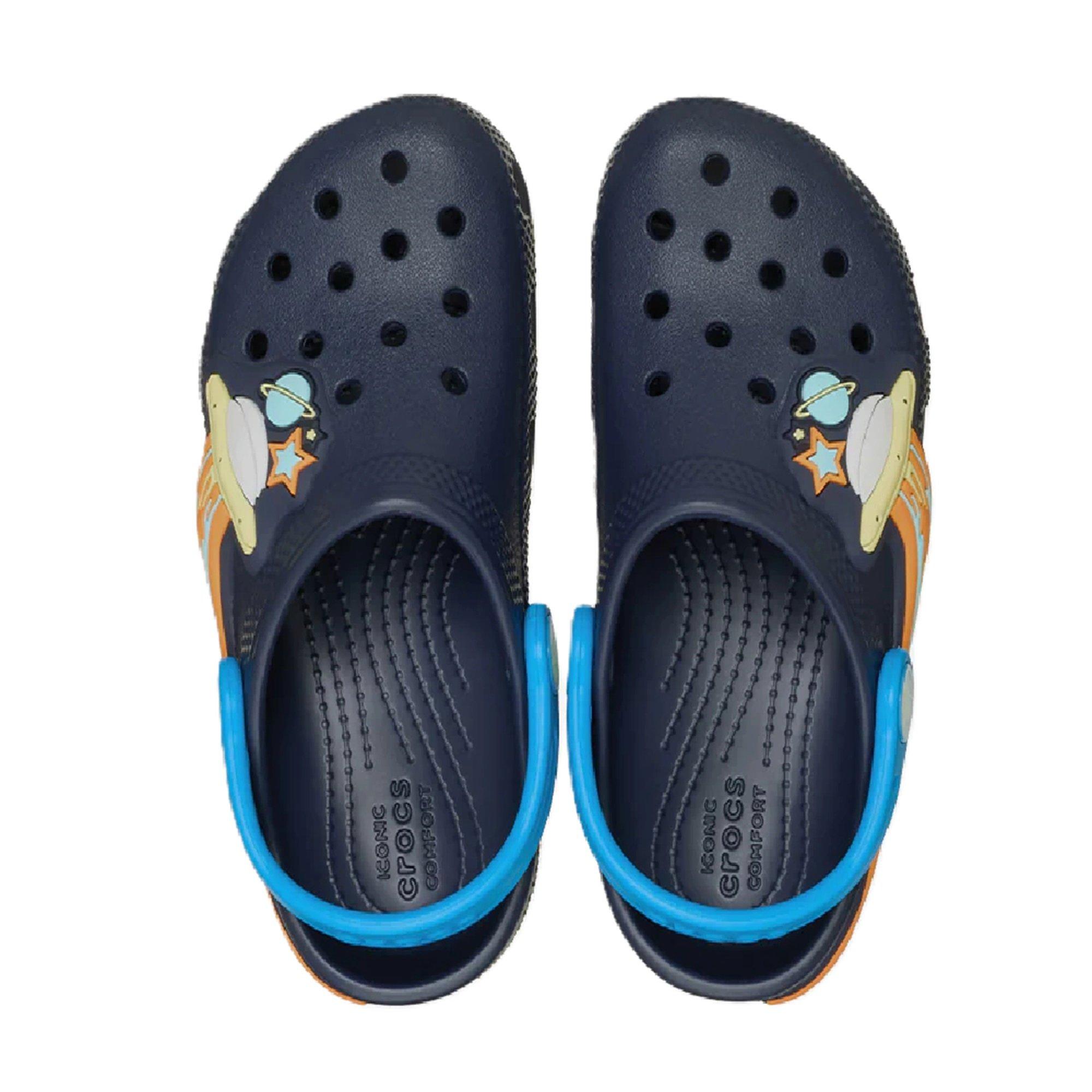 Blu navy - Crocs - Kids Cls UFO Lights Clogs - 4