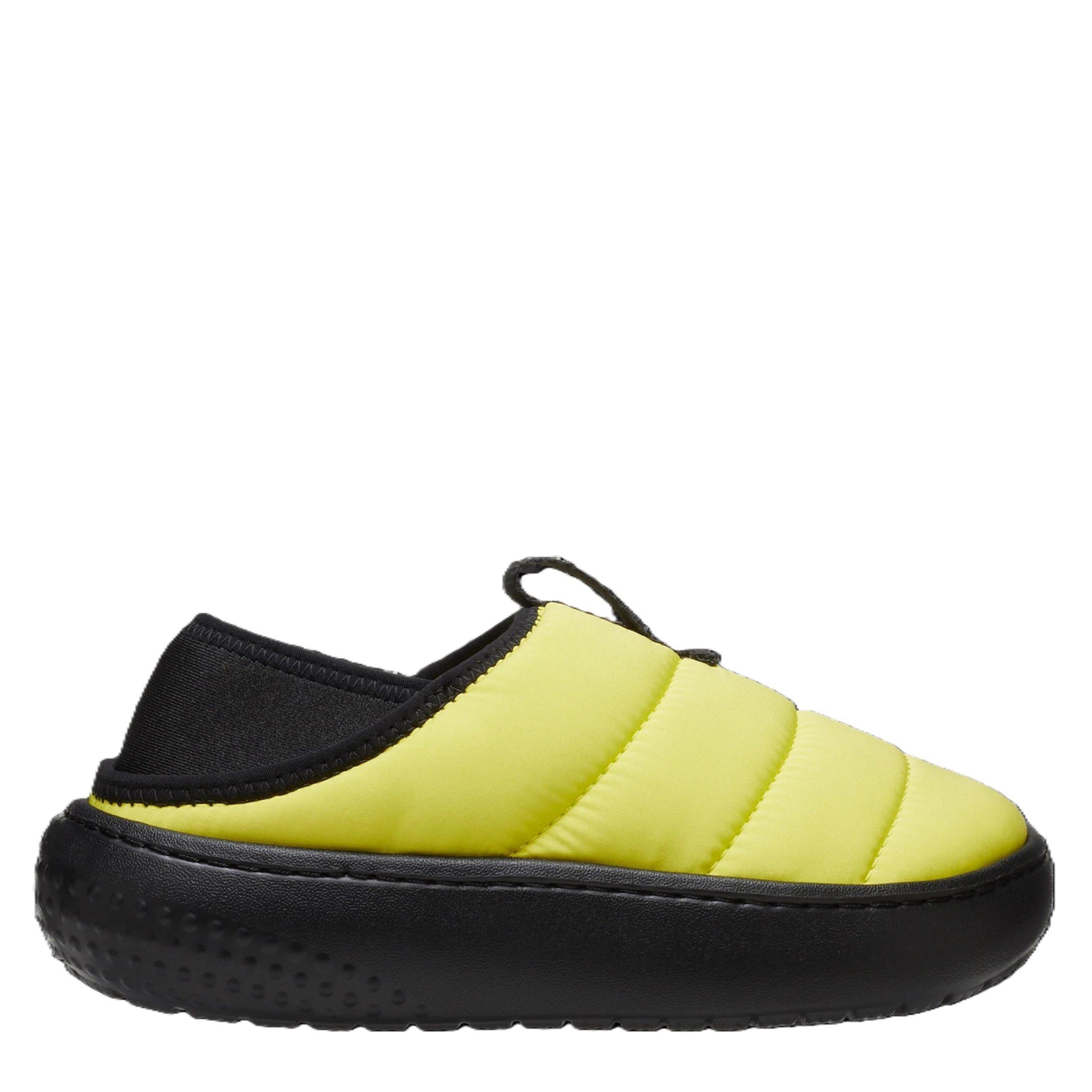 Cyber Yellow - Crocs - Unisex Kids' Classic Puff Moc Clogs - 1