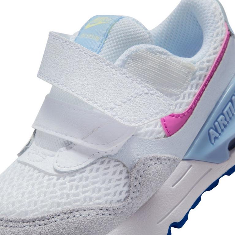 Blanc/Fuchsia - Nike - Air Max SYSTM Baby/Toddler Shoes - 8