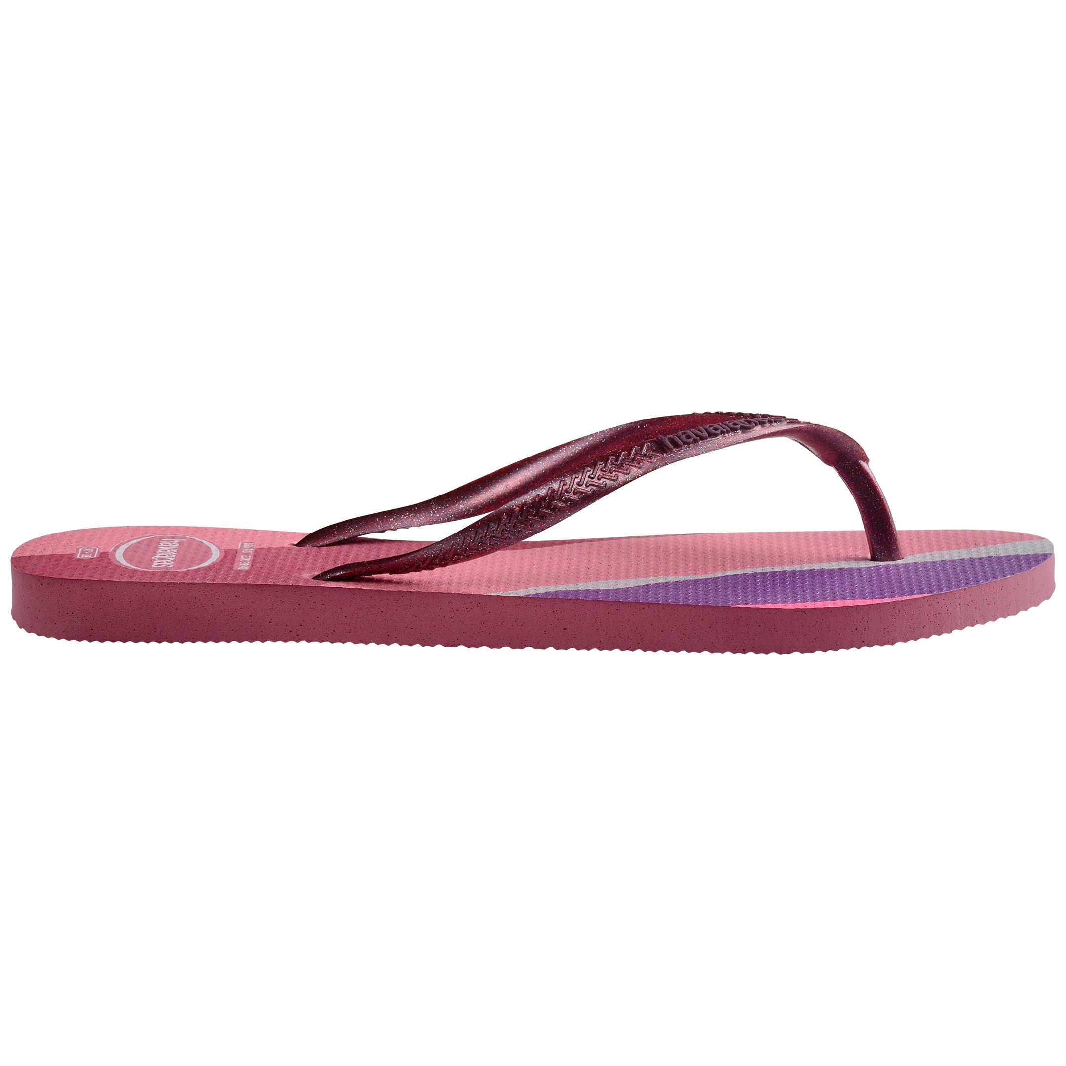 Havaianas Hav. Slim Palette Glow Velvet Rose Flip Flops Girls