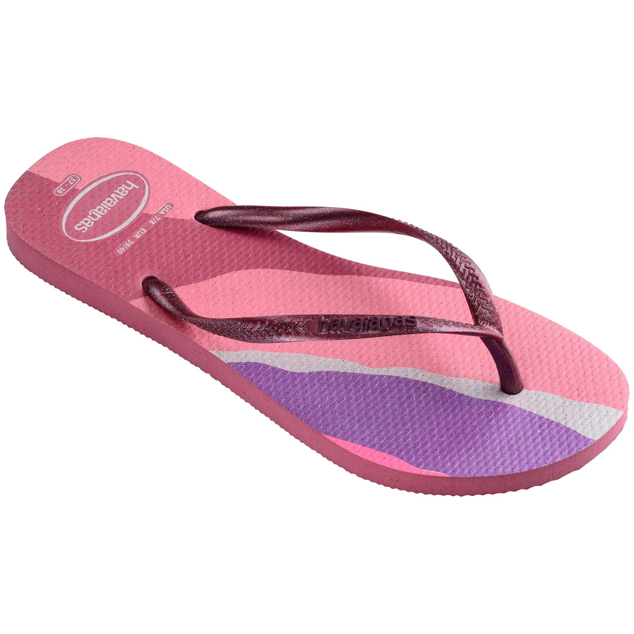 Velvet Rose - Havaianas - Hav. Slim Palette Glow Velvet Rose Flip Flops Girls - 2