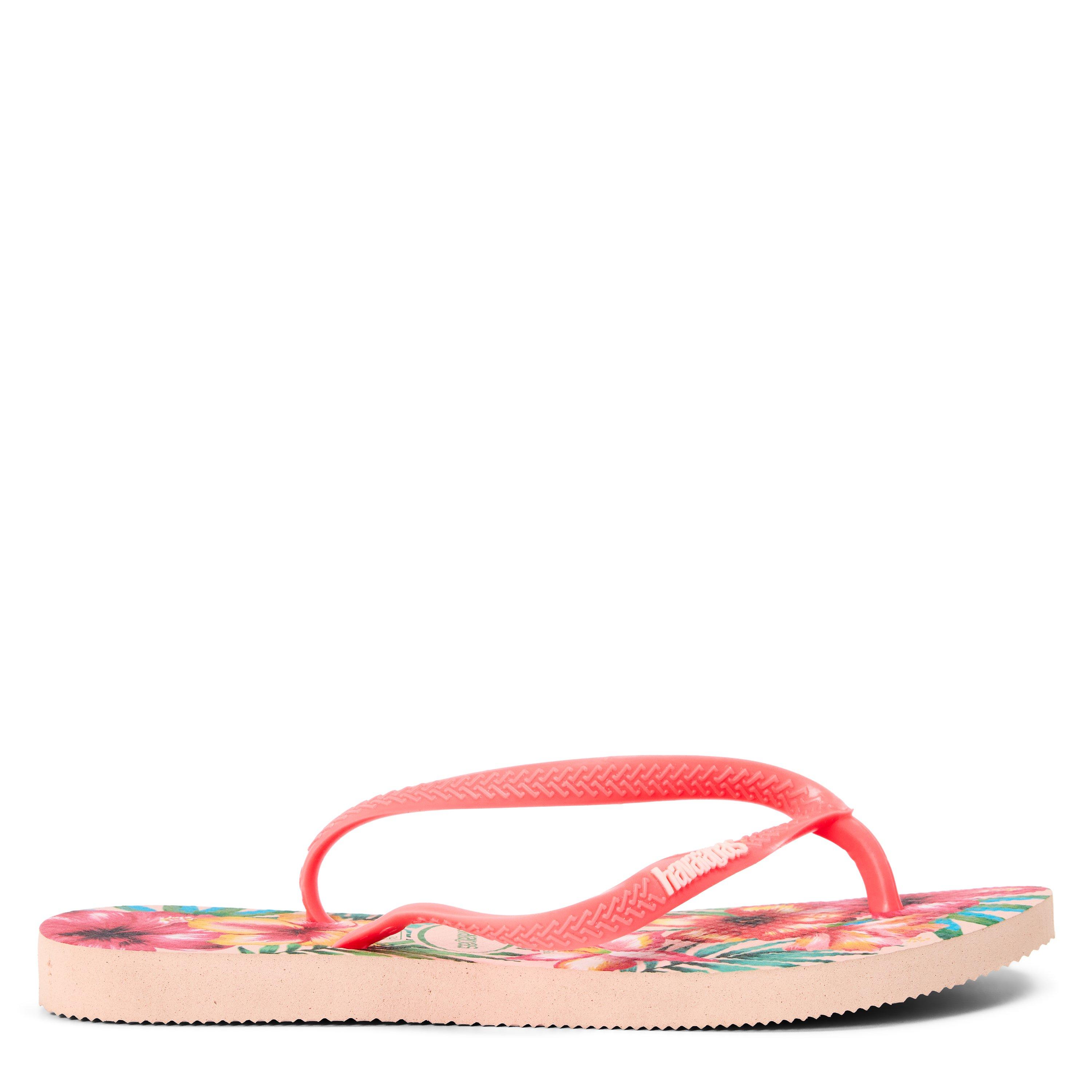 Multi - Havaianas - Kids' Slim Palette Glow Velvet Rose Flip Flops - 1