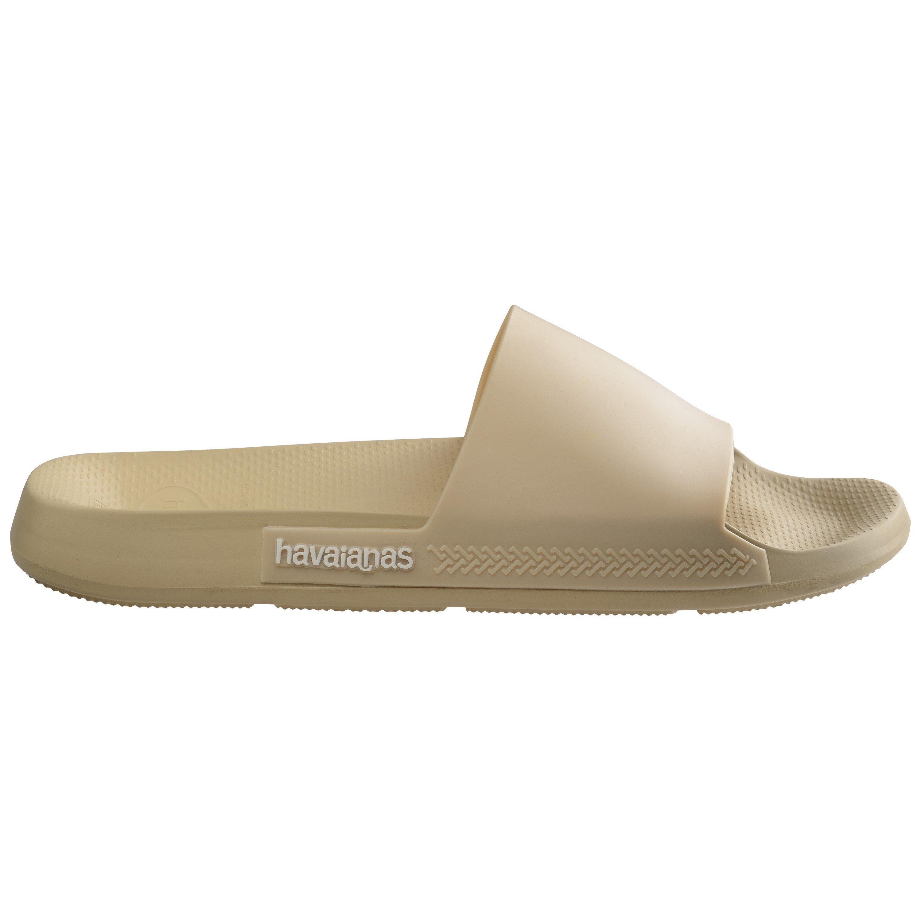 Havaianas Girls Kids' Slide Classic Amazonia Flip Flops - Beige - 1/2