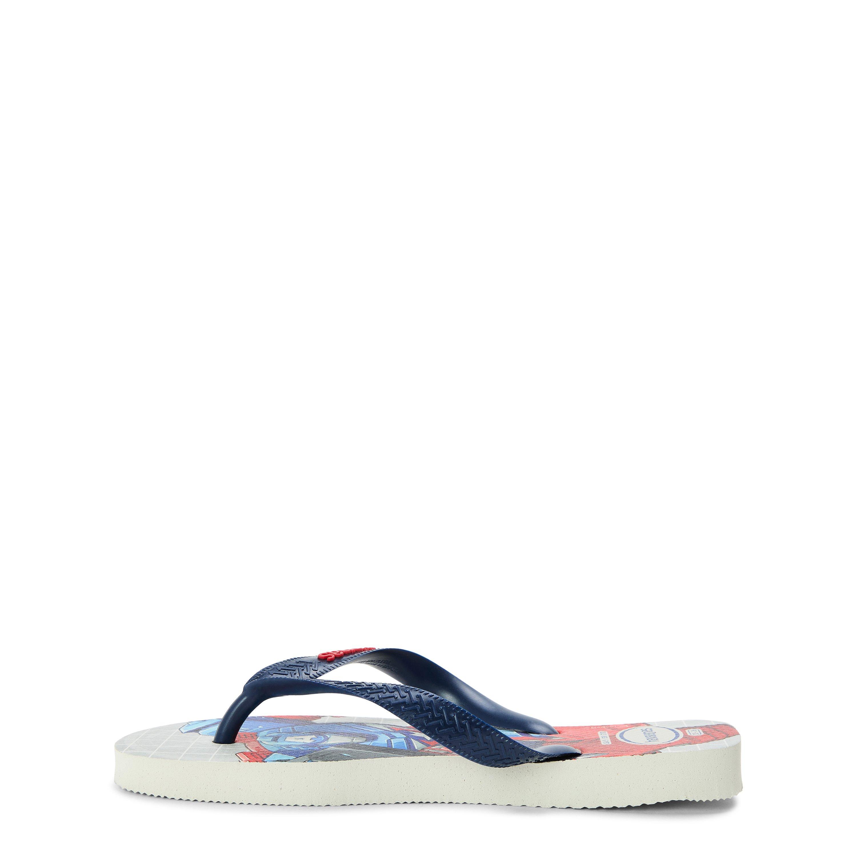 White - Havaianas - Havaianas Hav. Kids Top Marvel Ii Blue Water Flip Flops Girls - 2