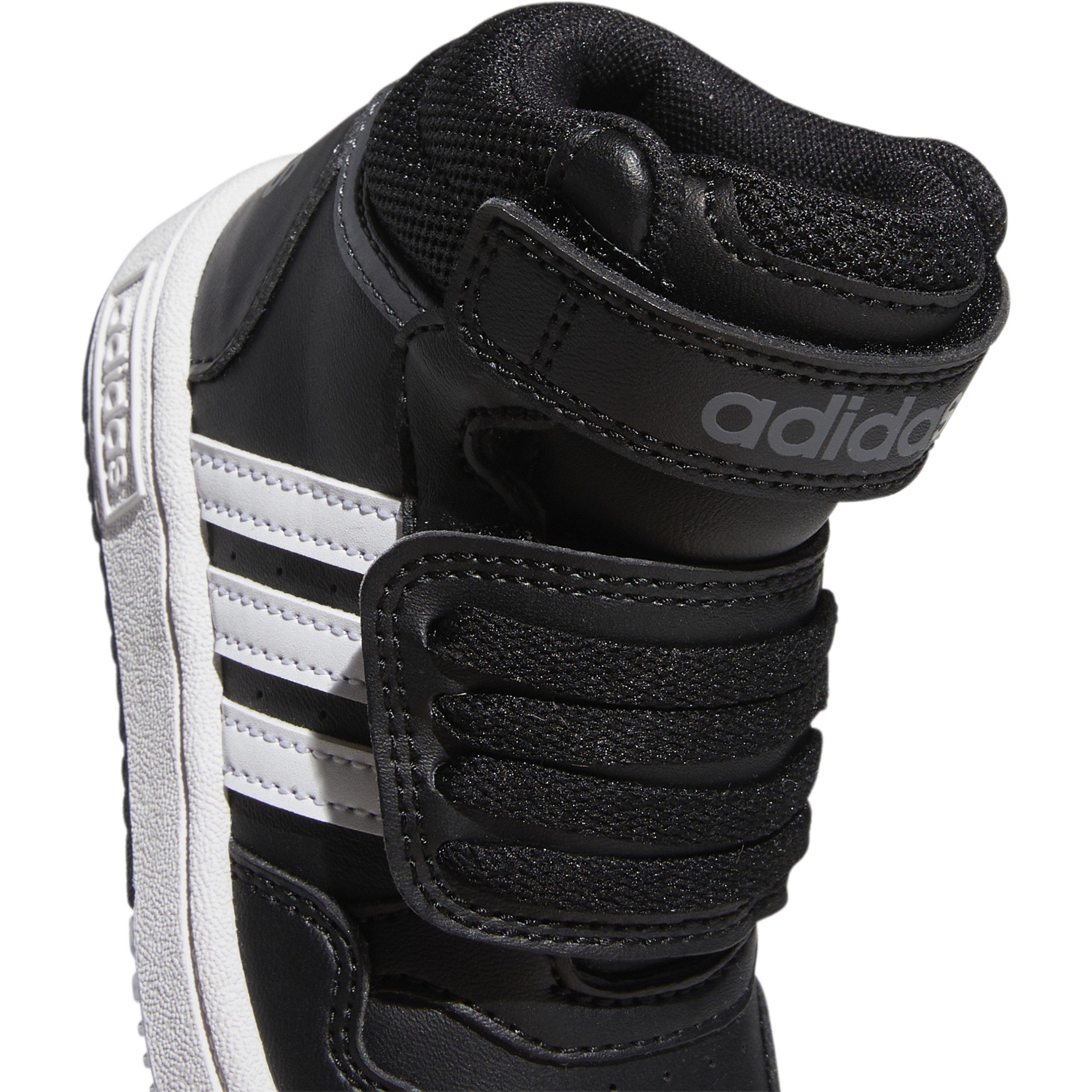 Schwarz/Weiß/Grau - adidas - Hoops Mid 3.0 Ac I Basketball Trainers Unisex Kids - 7