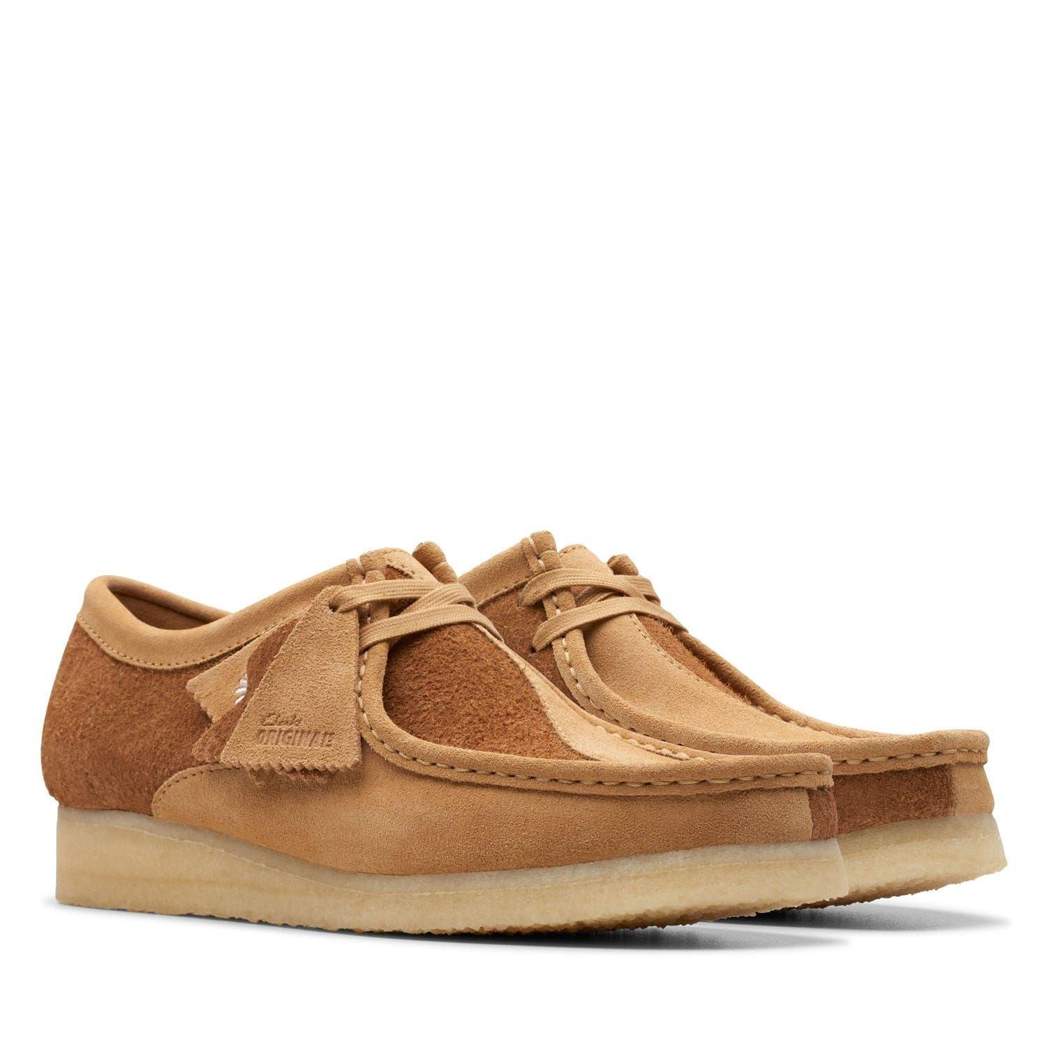 Tan - Clarks Originals - Wallabee Shoes - 4