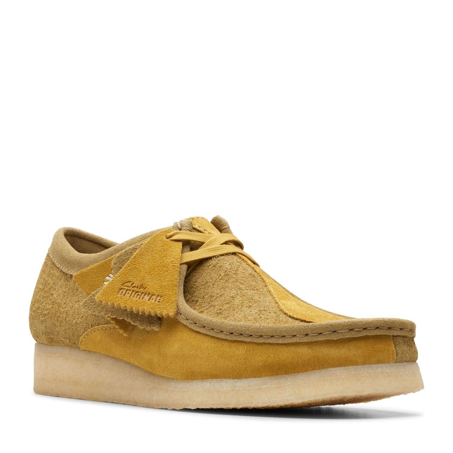 Olive - Clarks Originals - Wallabee Shoes - 7