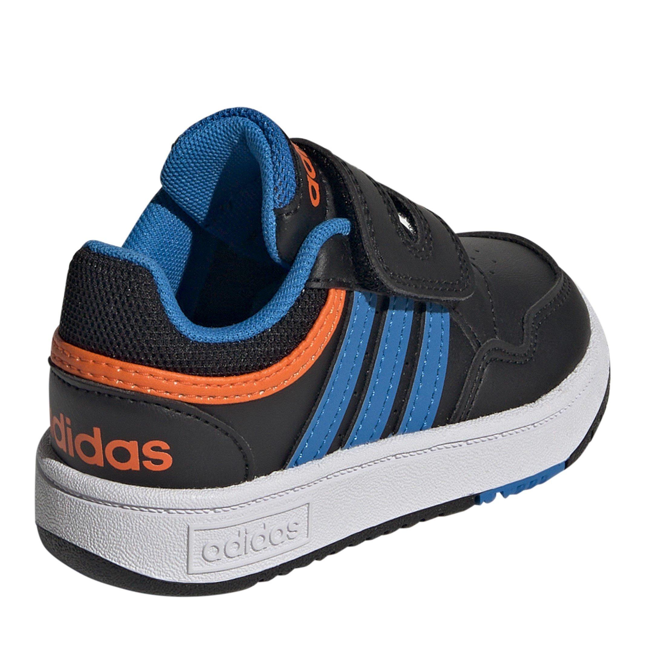 Blk/Blue/Ora - adidas - Hoops 3 Cf In99 - 4