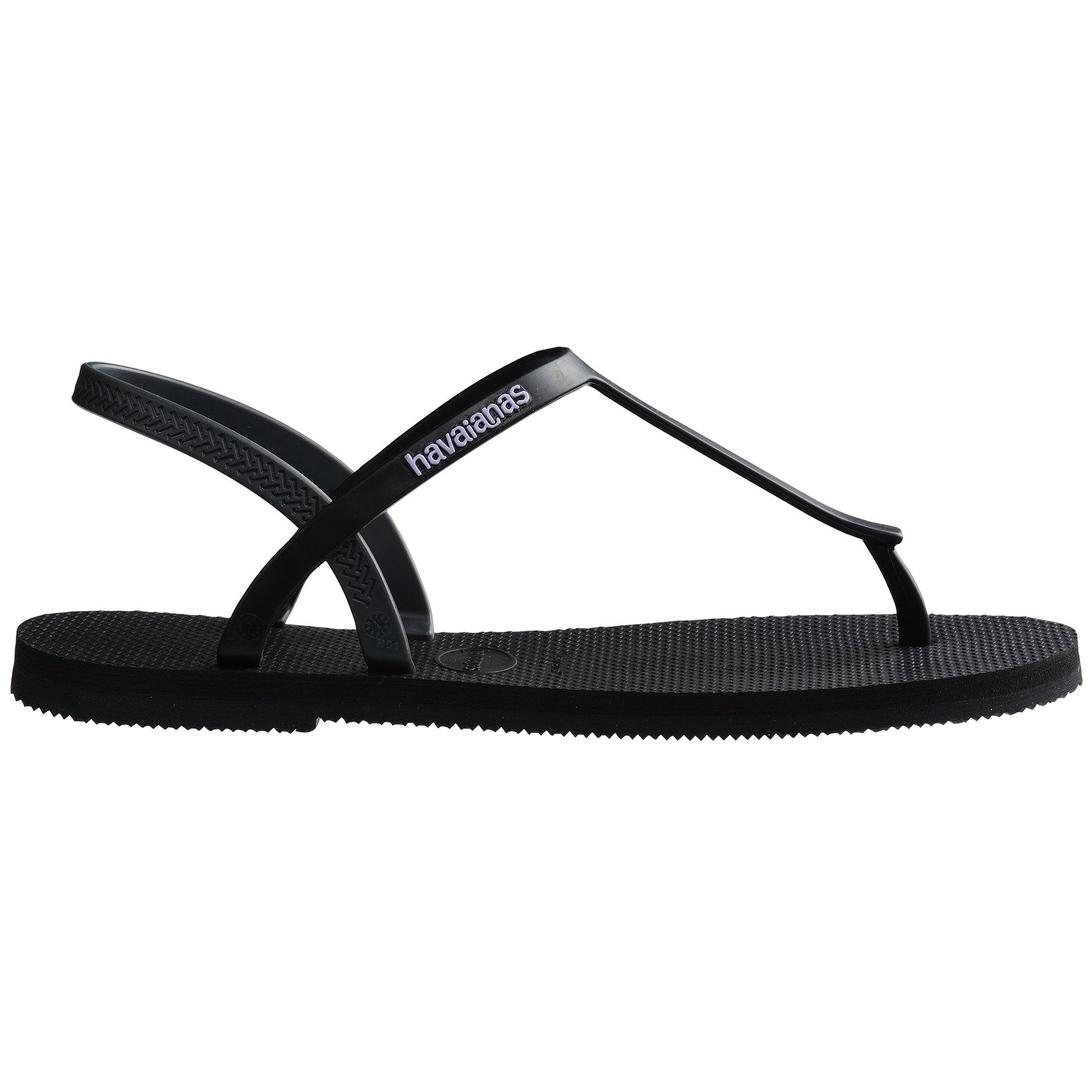 Havaianas Girls Kids' Hav You Paraty Rj Flip Flops Black - 2