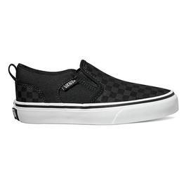 Vans Asher Check Trainers Juniors