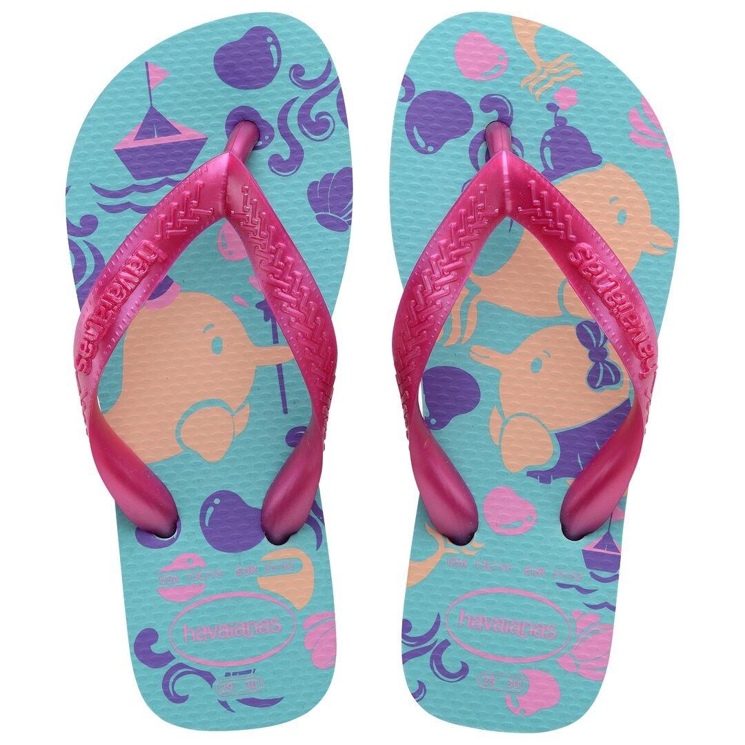 Dark Black - Havaianas - Unisex Kids' Flip Flops - 4