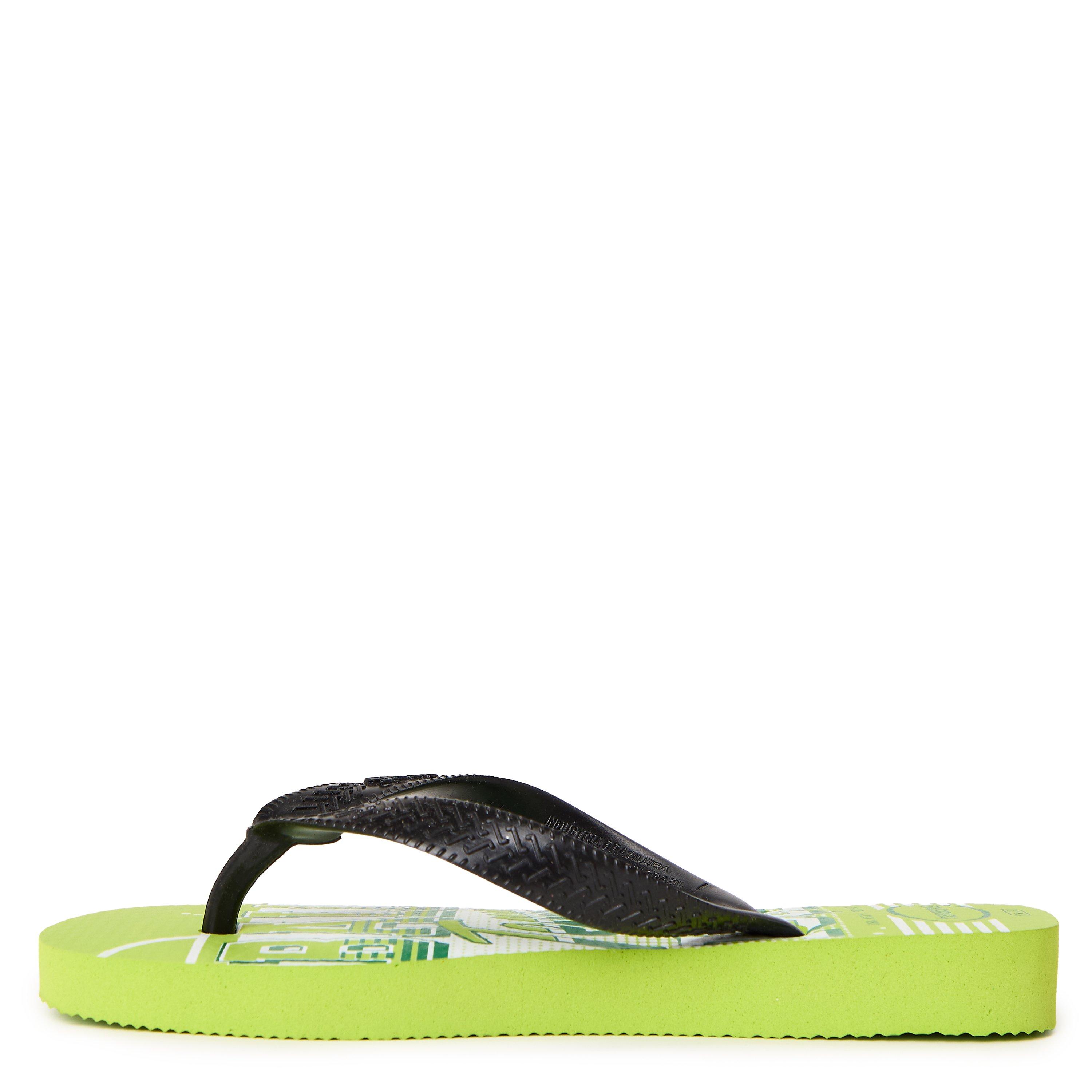 Lemon Green - Havaianas - Hav. Kids Athletic Leaf Green 33/34 Flip Flops Unisex - 2