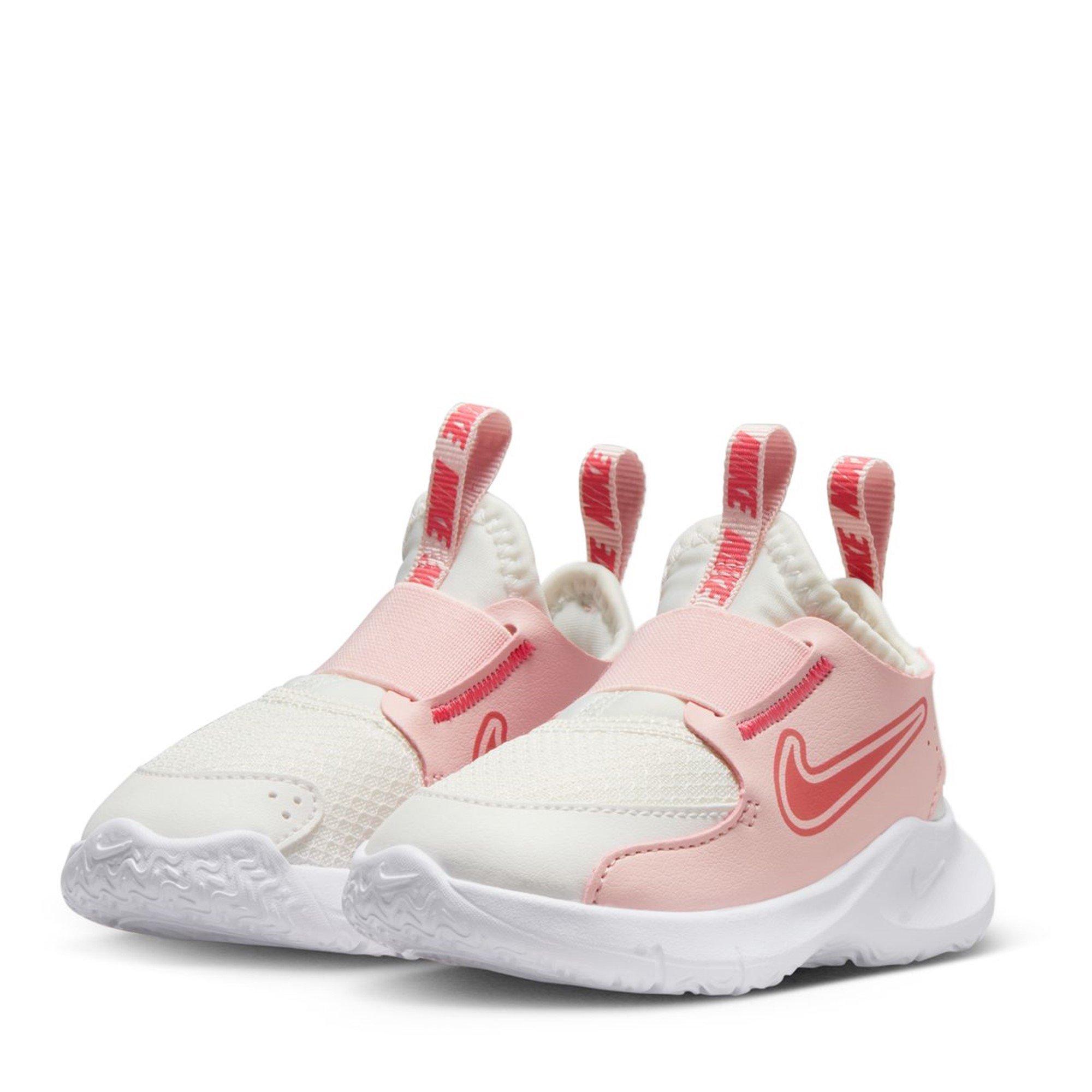 Wht/Ember Pink - Nike - Nike Flex Runner 3 Infant Shoes - 3