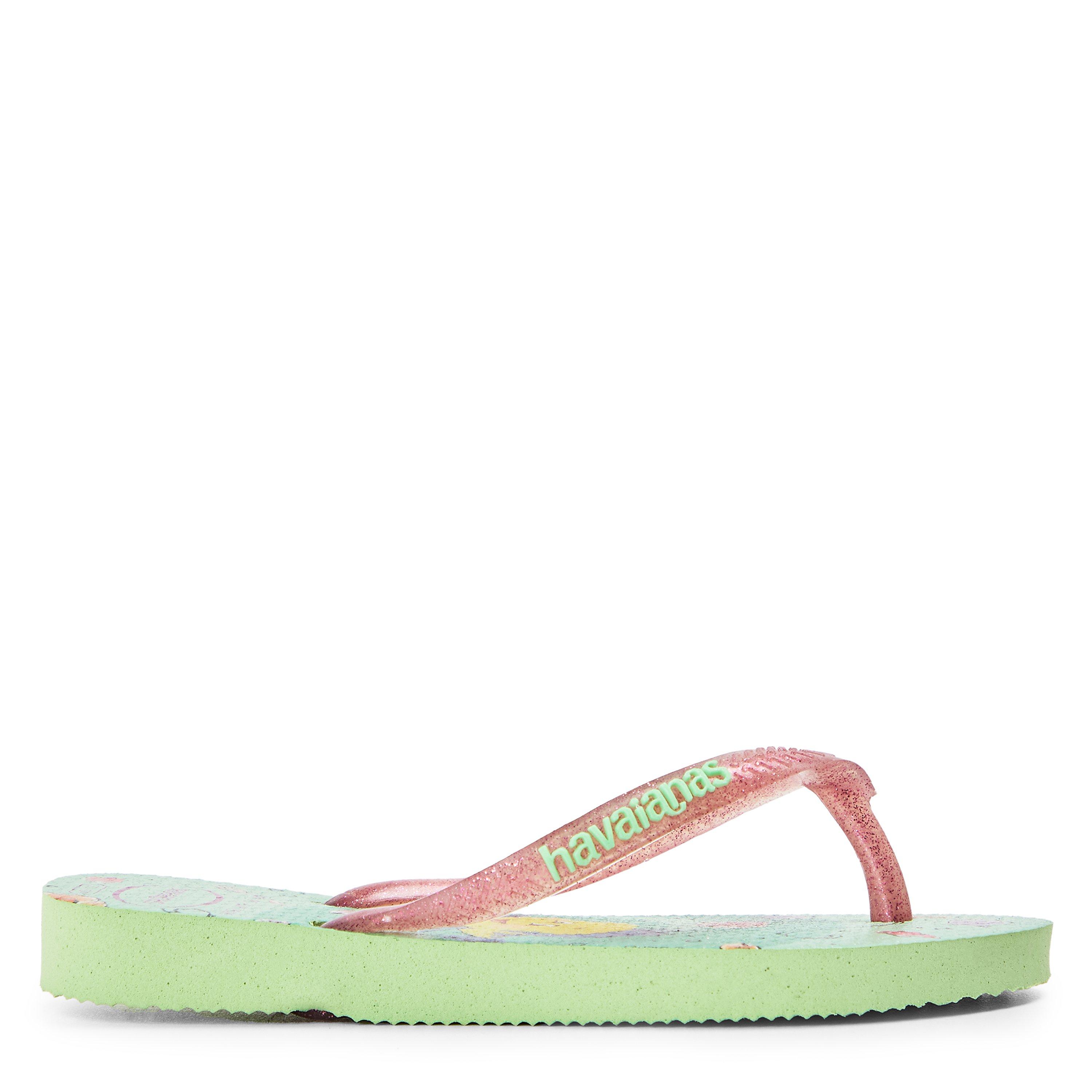Green Multi - Havaianas - Unisex Kids' Flip Flops - 1