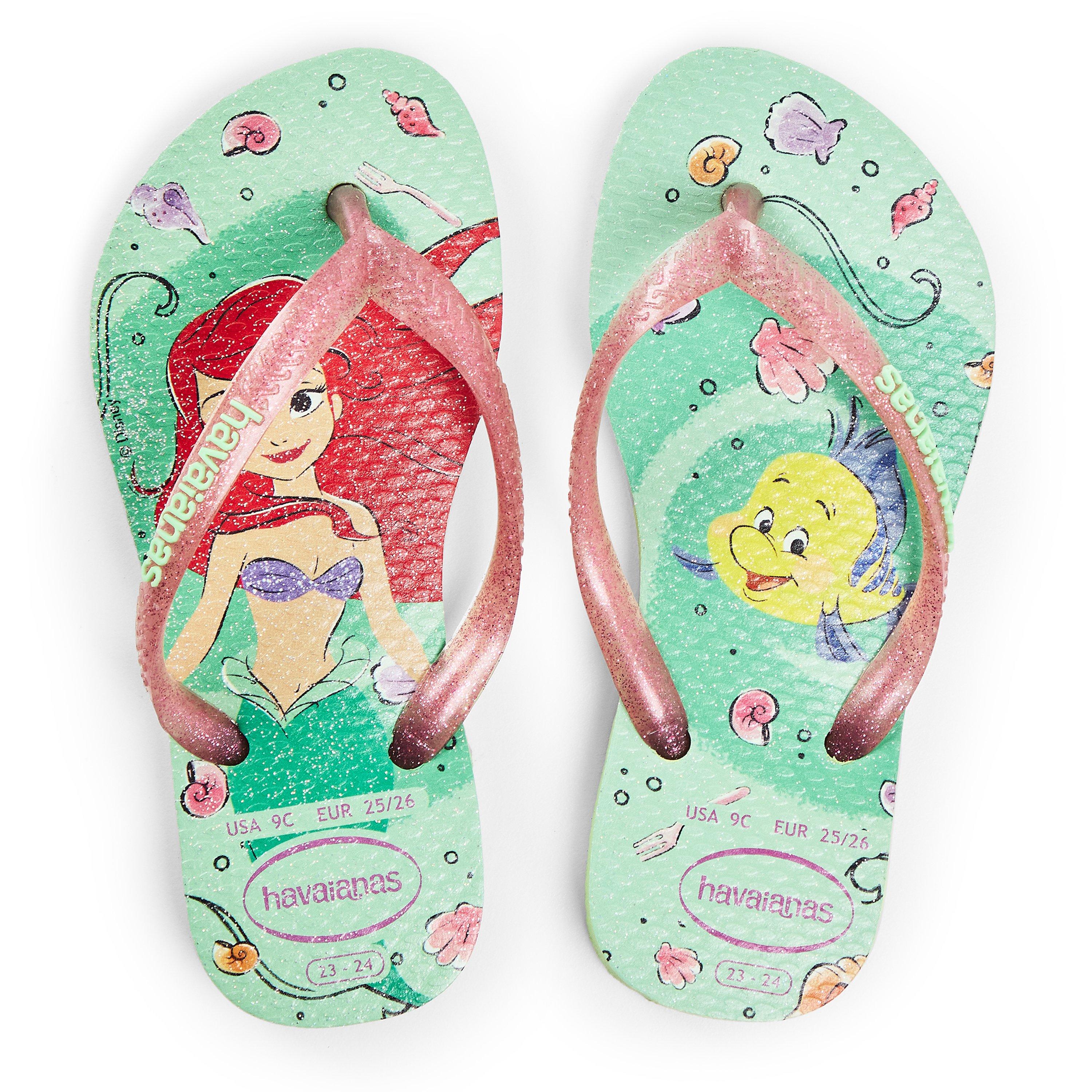 Green Multi - Havaianas - Unisex Kids' Flip Flops - 4