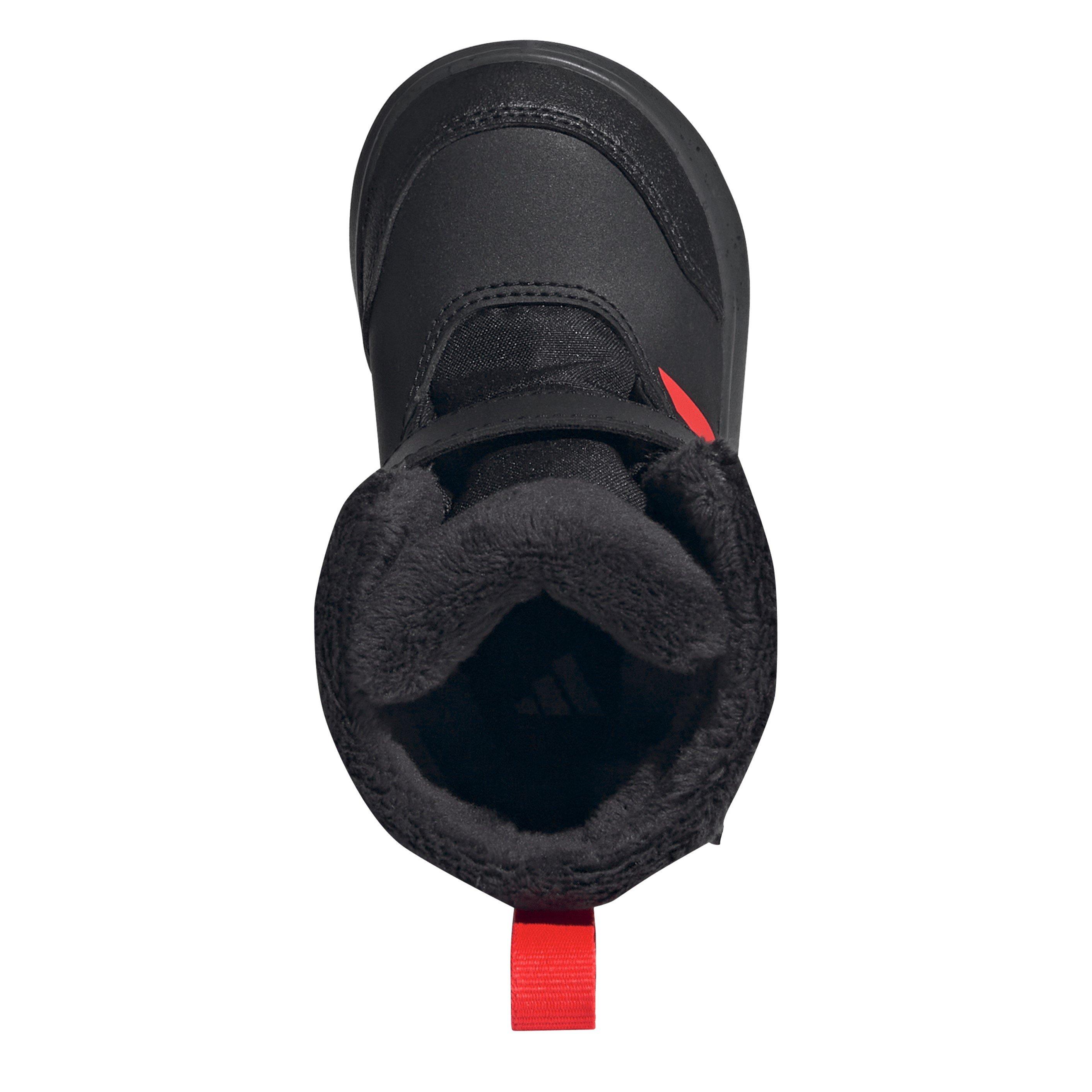 Blk/Solred/Iron - adidas - Winterplay I Snow Boots Unisex Kids - 5