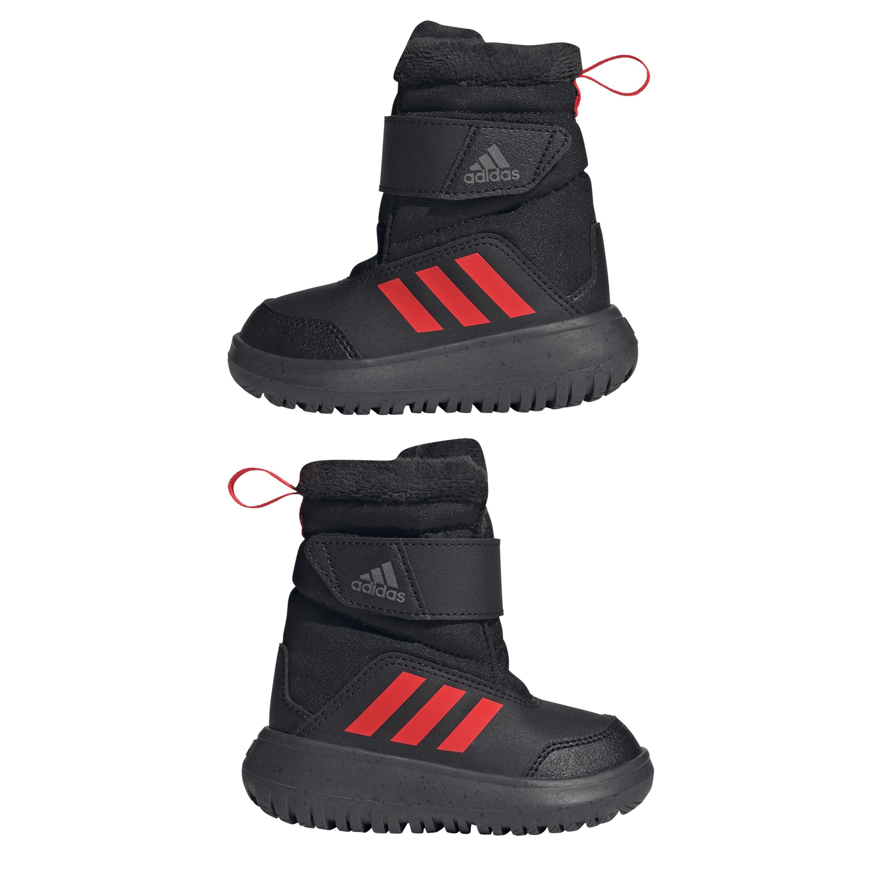 Blk/Solred/Iron - adidas - Winterplay I Snow Boots Unisex Kids - 9