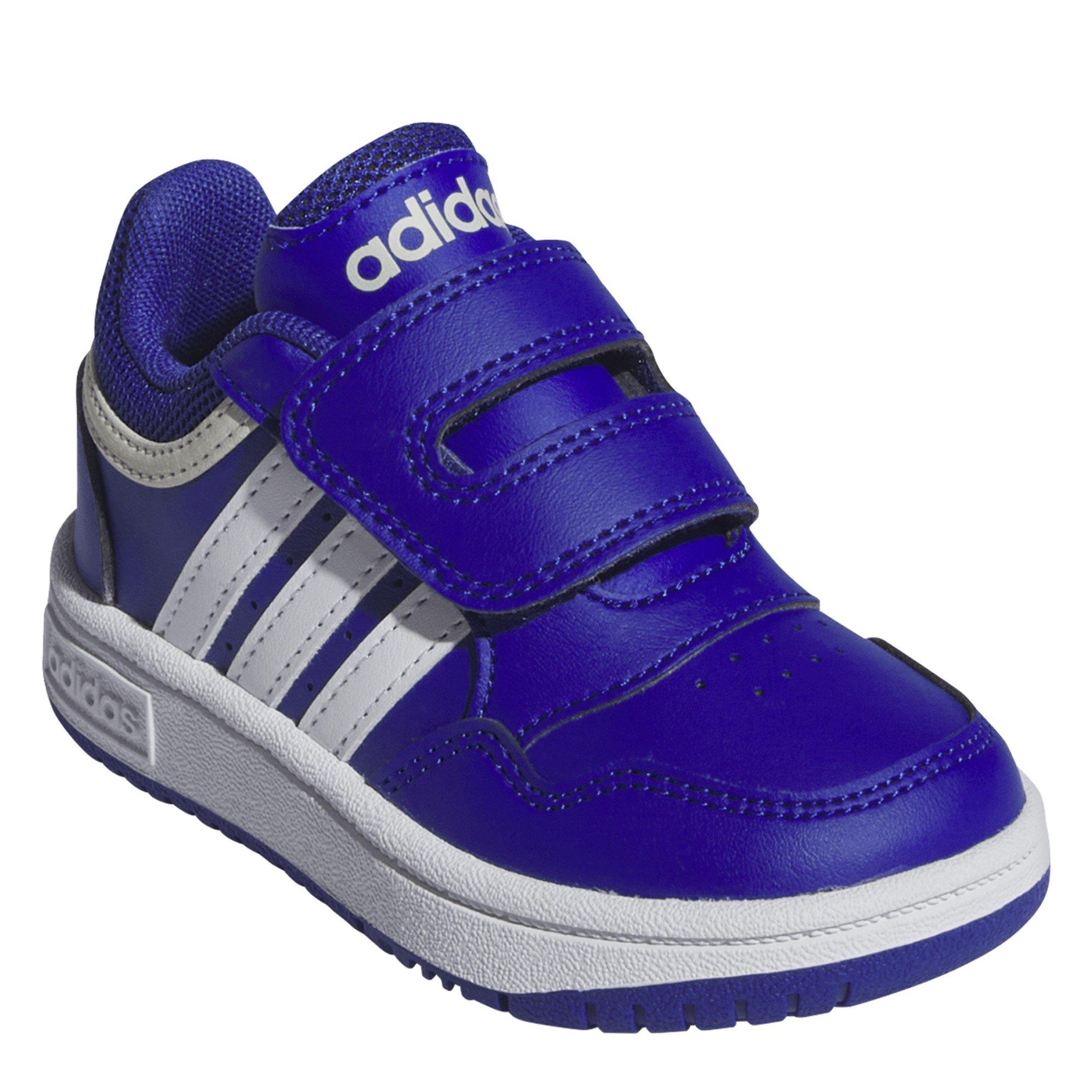 Blu/Ftwwht - adidas - Hoops 3.0 Cf I Basketball Trainers Unisex Kids - 3