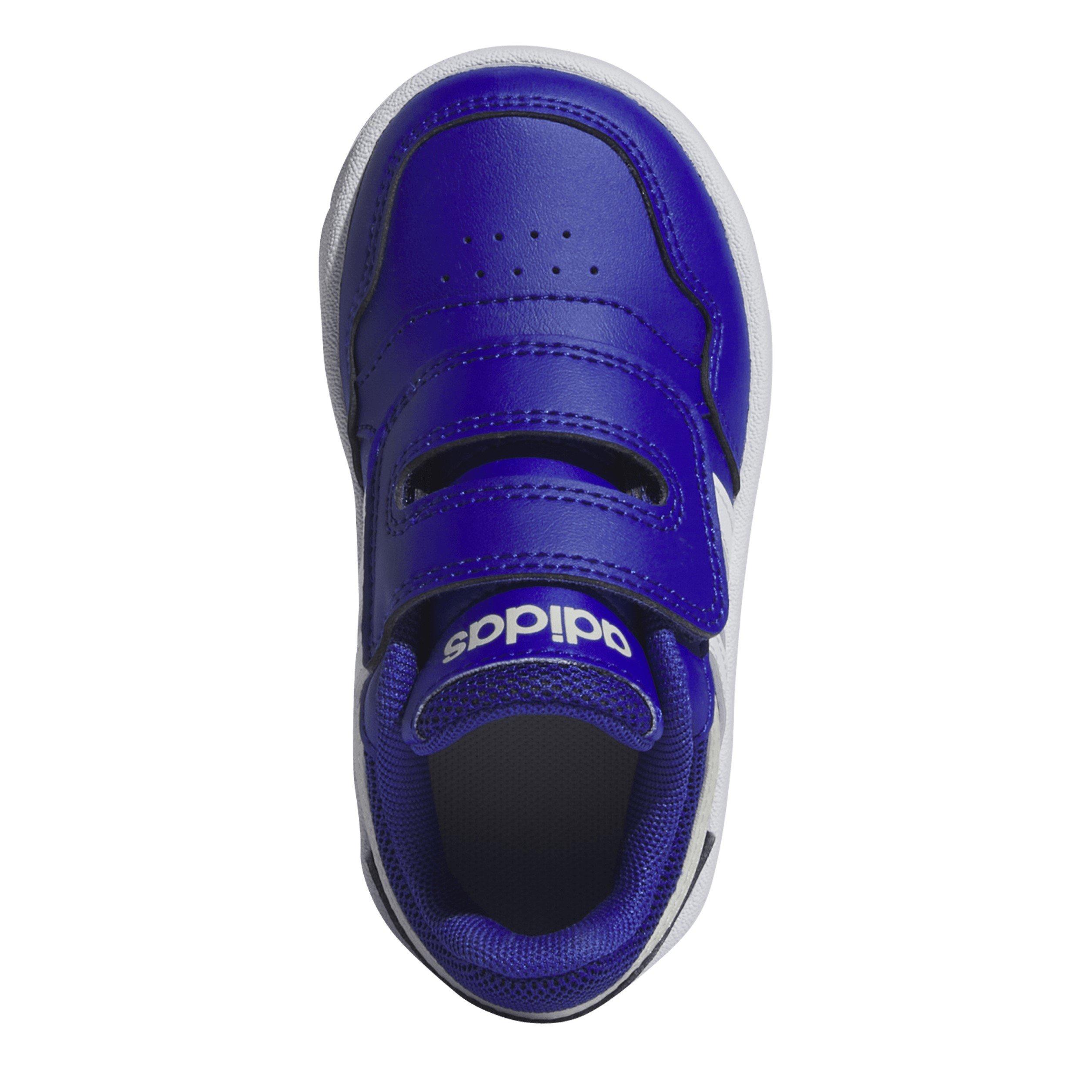 Blu/Ftwwht - adidas - Hoops 3.0 Cf I Basketball Trainers Unisex Kids - 5