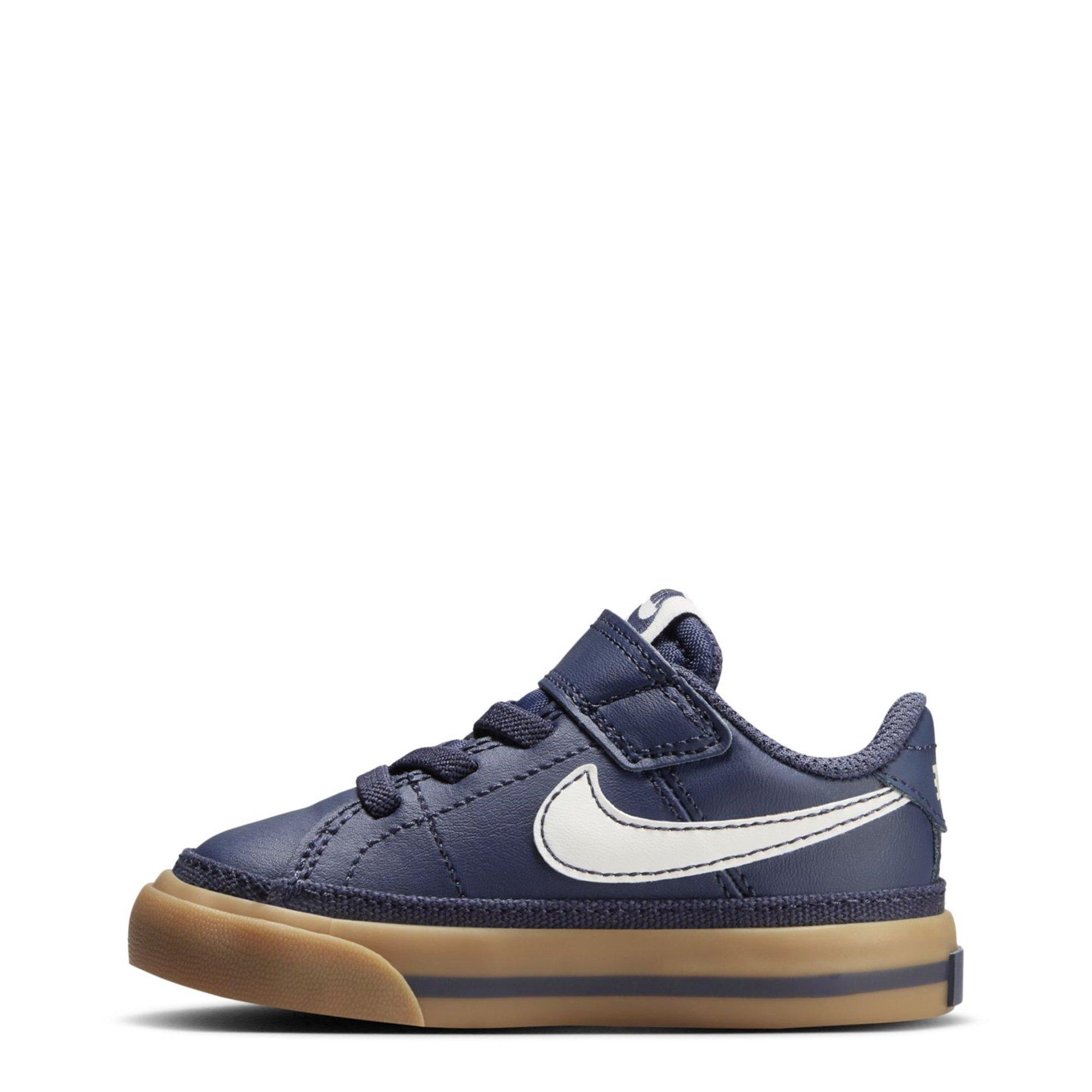 Blue/Sail-Brown - Nike - Court Legacy Infants Shoes - 2