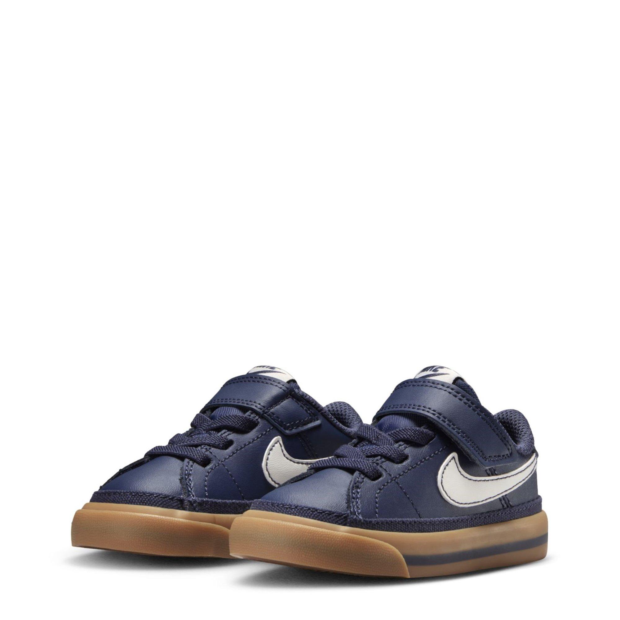 Blue/Sail-Brown - Nike - Court Legacy Infants Shoes - 5
