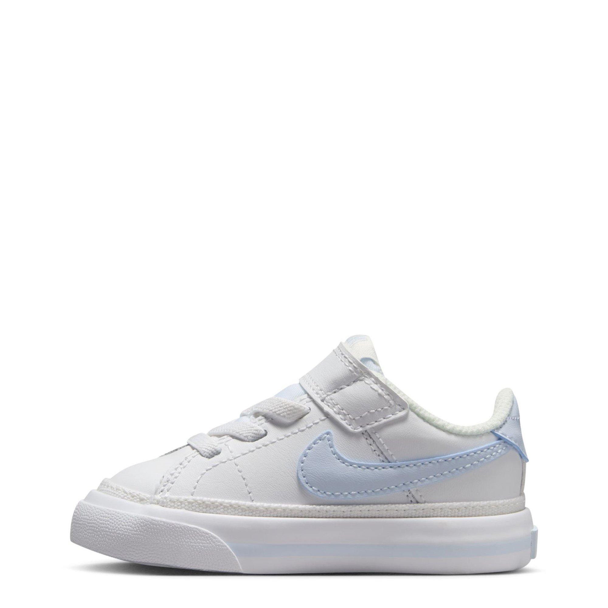 Wht/Blue Tint - Nike - Court Legacy Infants Shoes - 2