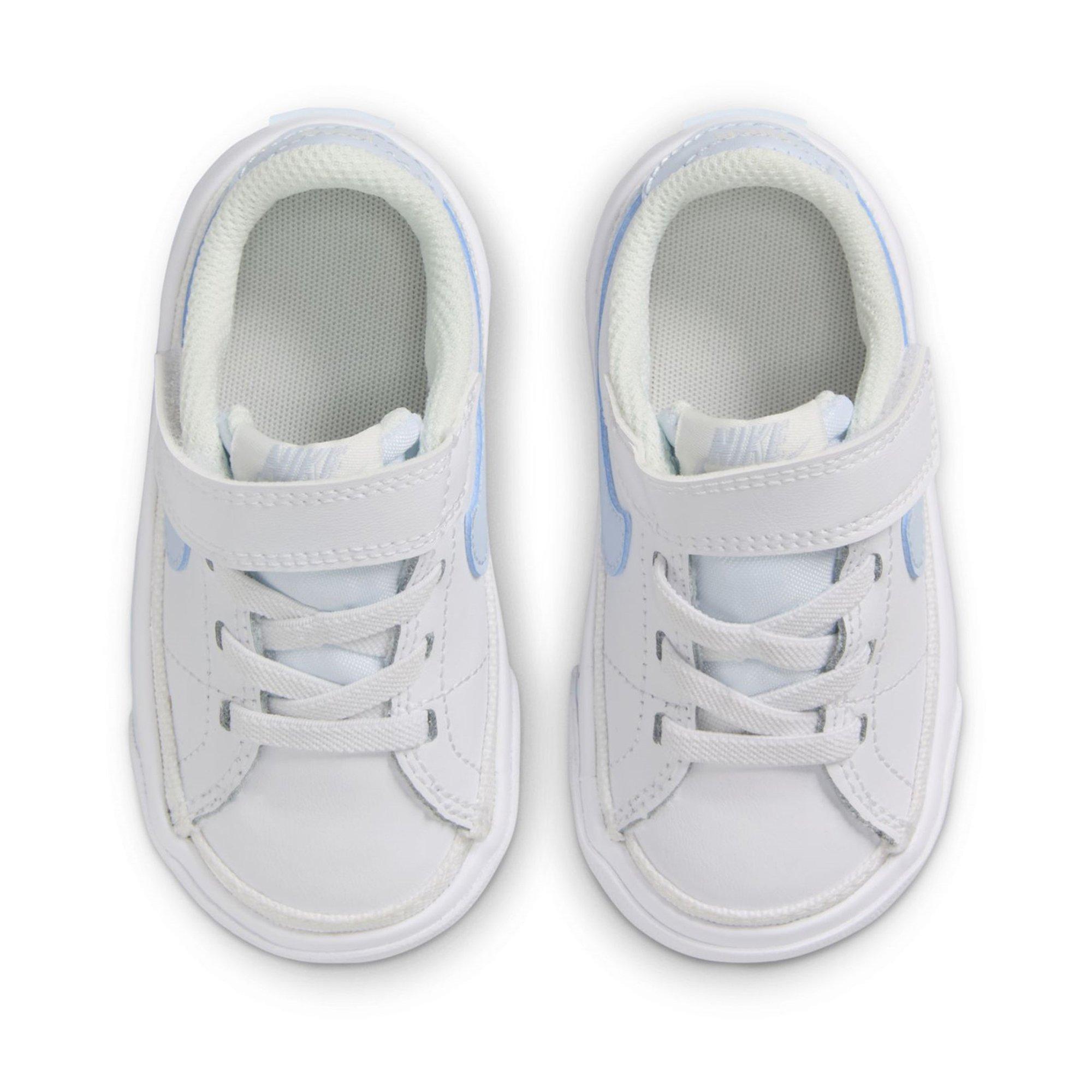 Wht/Blue Tint - Nike - Court Legacy Infants Shoes - 4