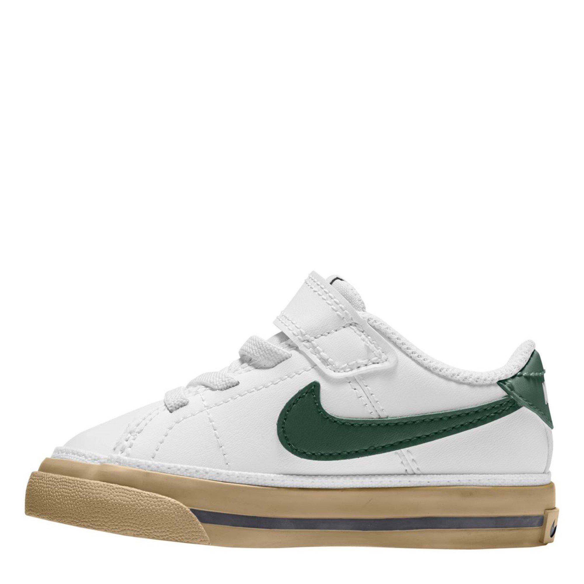 Wht/Brn-Anthra - Nike - Court Legacy Infants Shoes - 2