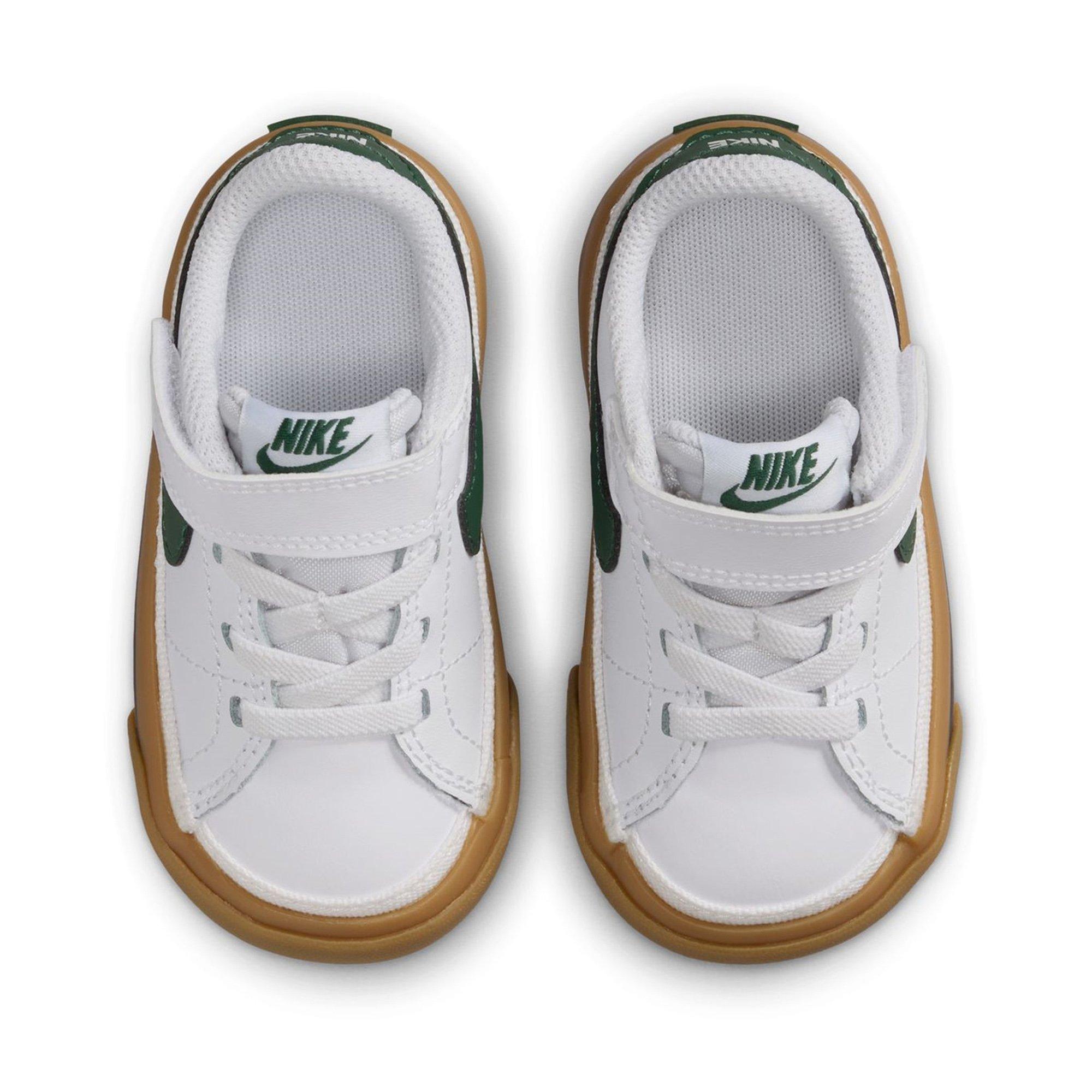 Wht/Brn-Anthra - Nike - Court Legacy Infants Shoes - 4
