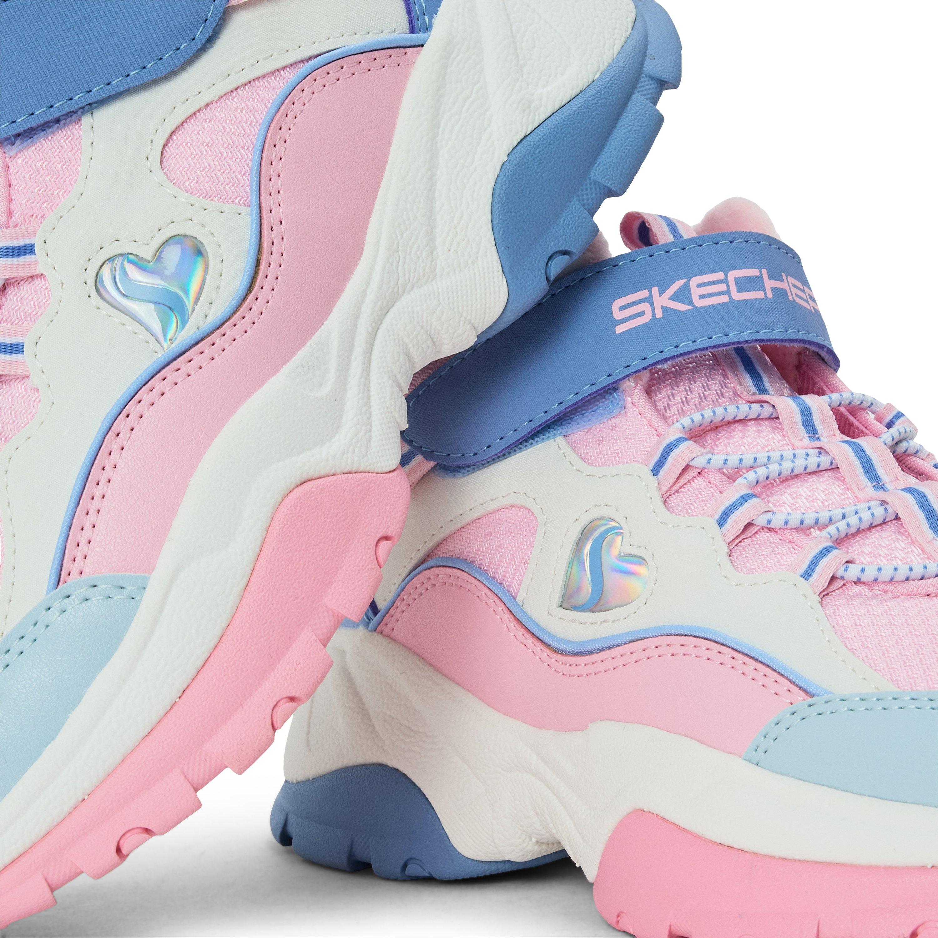 Rosa/Lavanda - Skechers - Unisex Kids' High-Top Trainers - 3