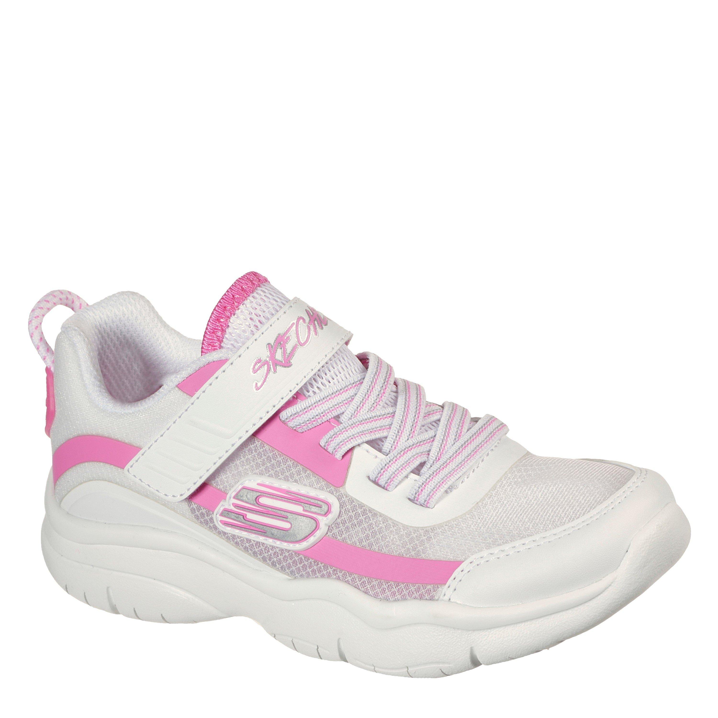 Skechers  Kids ' Slip On Trainers - White/Pink - C11 (28.5)